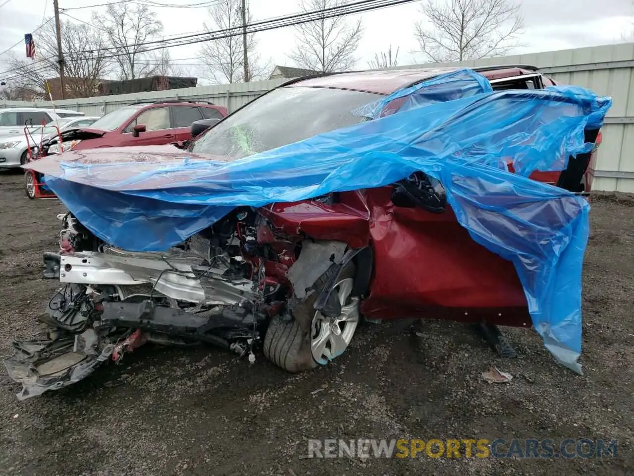 2 Photograph of a damaged car JTMLWRFV8MD127712 TOYOTA RAV4 2021