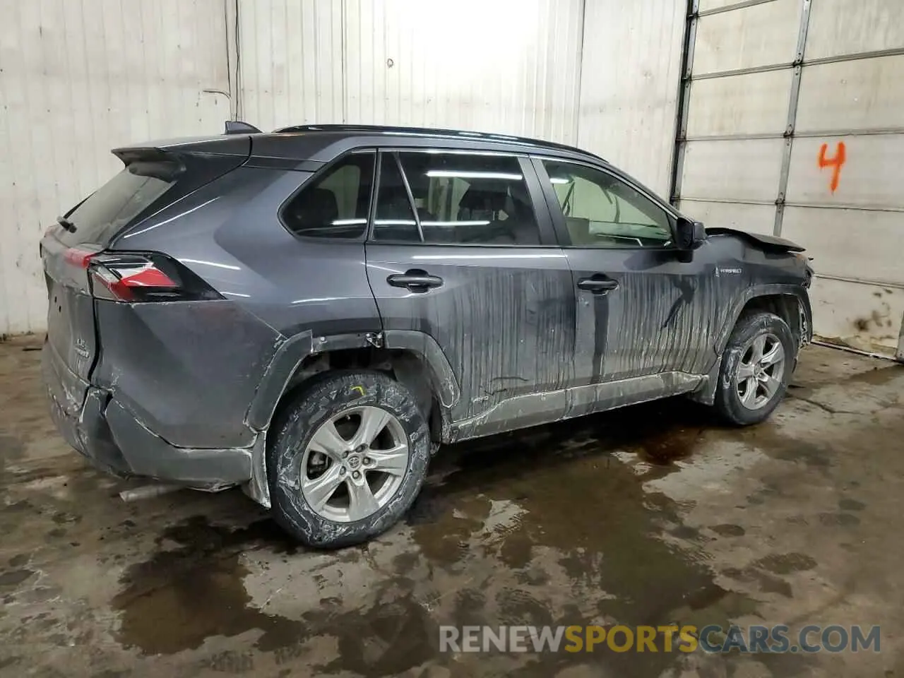 3 Photograph of a damaged car JTMLWRFVXMD127226 TOYOTA RAV4 2021