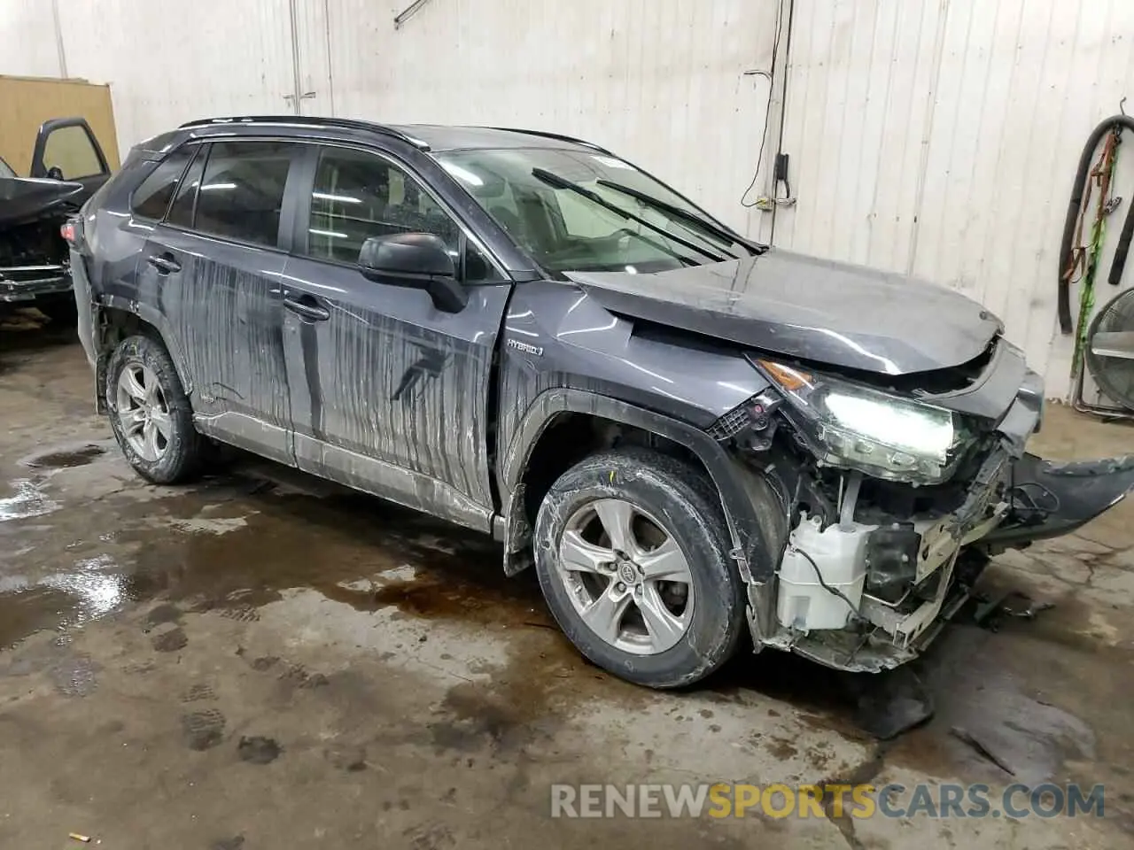 4 Photograph of a damaged car JTMLWRFVXMD127226 TOYOTA RAV4 2021