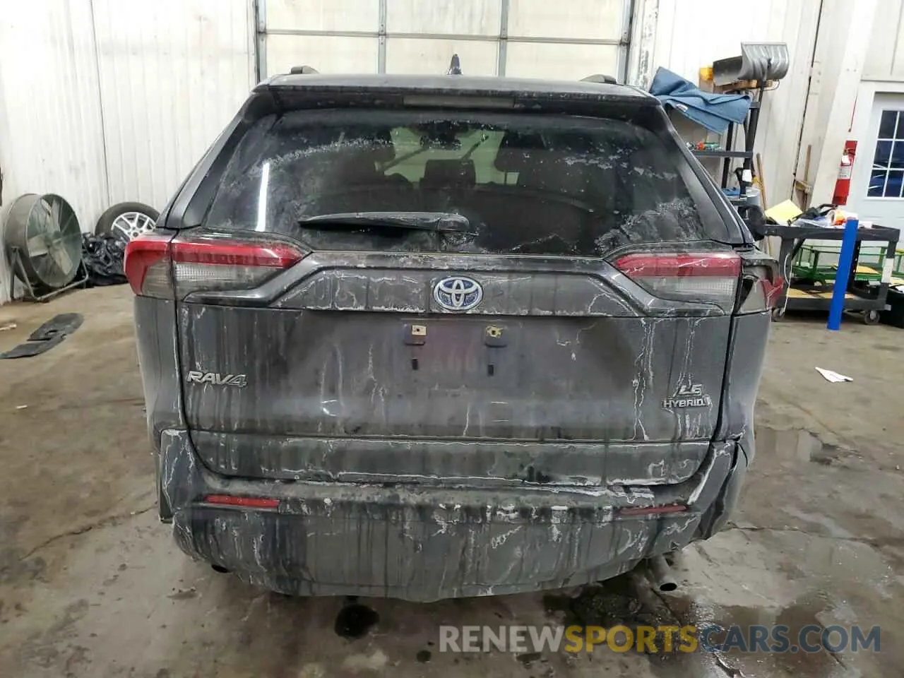 6 Photograph of a damaged car JTMLWRFVXMD127226 TOYOTA RAV4 2021
