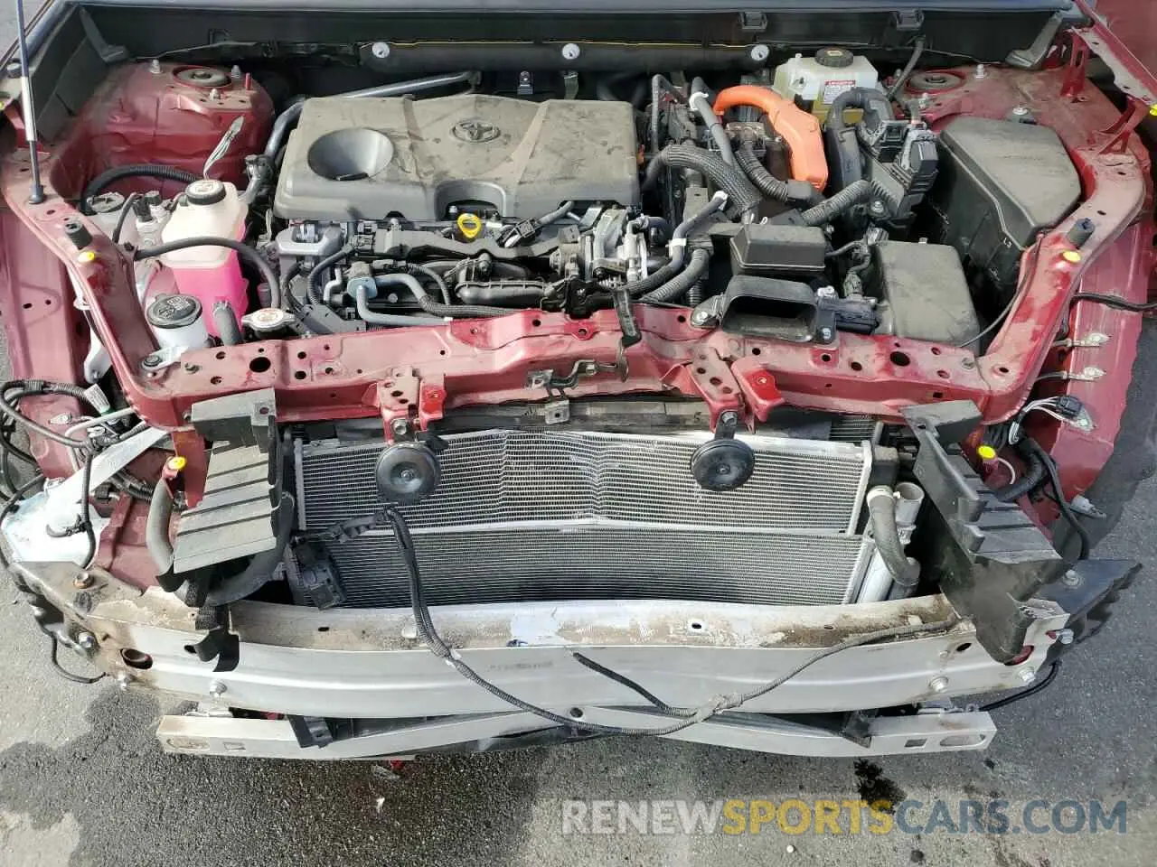 12 Photograph of a damaged car JTMM6RFV2MD020997 TOYOTA RAV4 2021