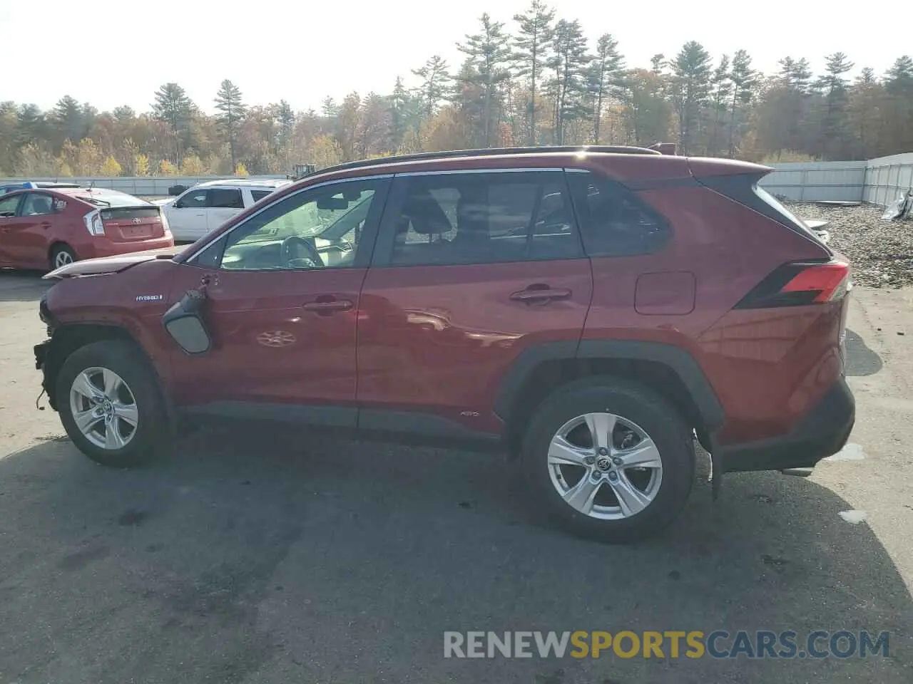 2 Photograph of a damaged car JTMM6RFV2MD020997 TOYOTA RAV4 2021