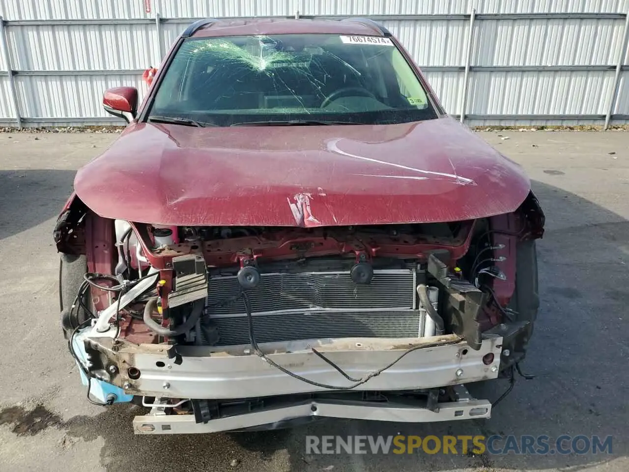 5 Photograph of a damaged car JTMM6RFV2MD020997 TOYOTA RAV4 2021