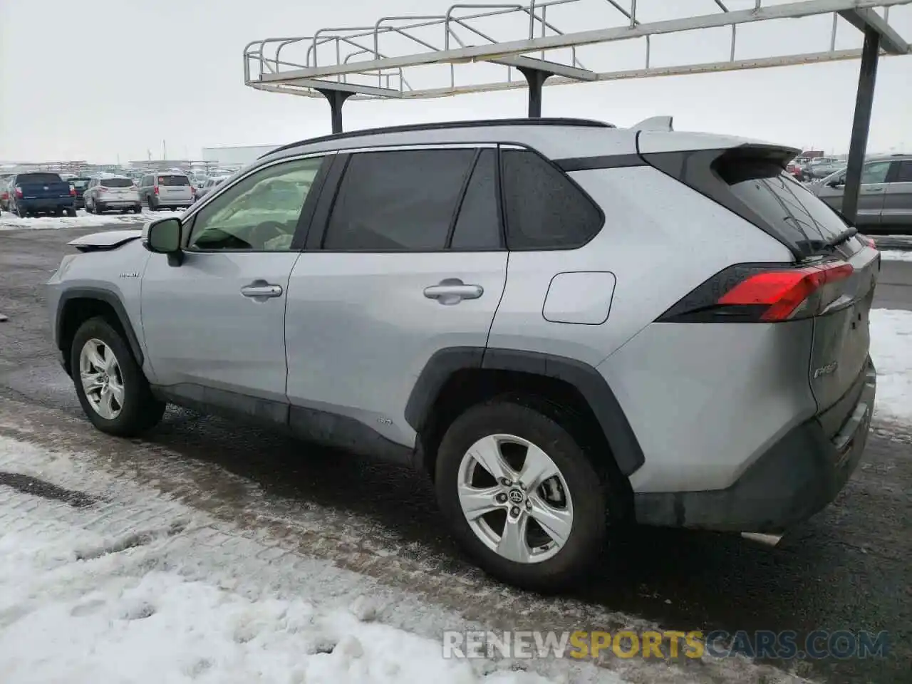 2 Photograph of a damaged car JTMM6RFV4MD014425 TOYOTA RAV4 2021