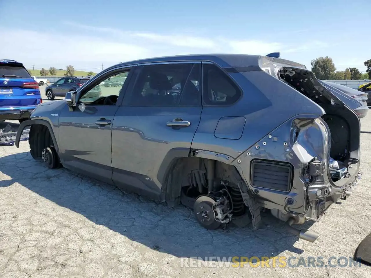 2 Photograph of a damaged car JTMM6RFV7MD508861 TOYOTA RAV4 2021