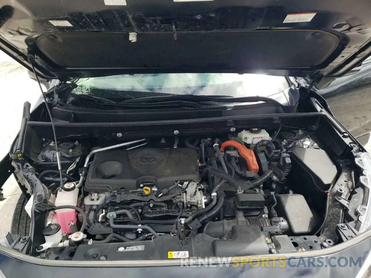 12 Photograph of a damaged car JTMM6RFV8MD011348 TOYOTA RAV4 2021