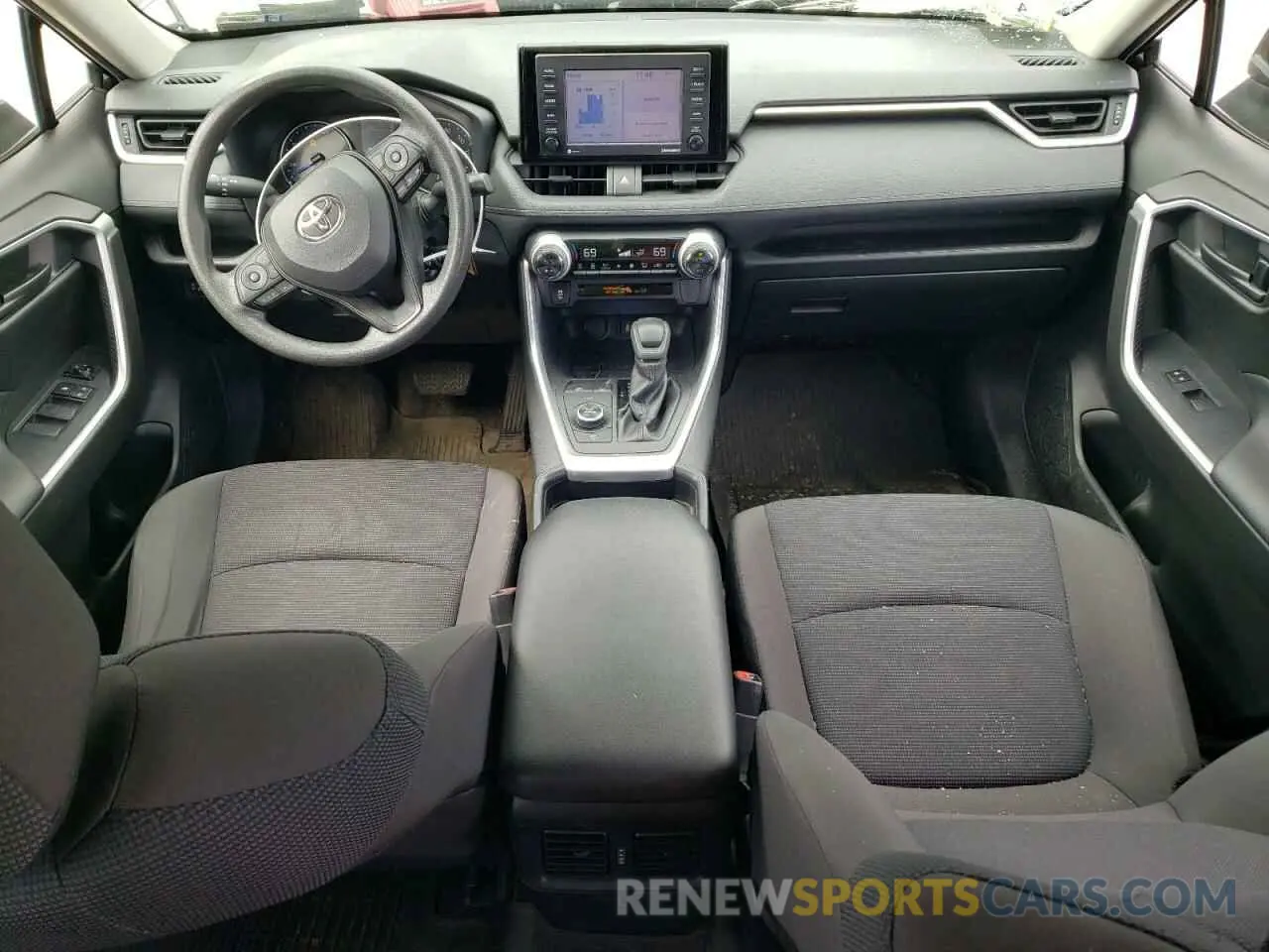8 Photograph of a damaged car JTMM6RFV8MD011348 TOYOTA RAV4 2021