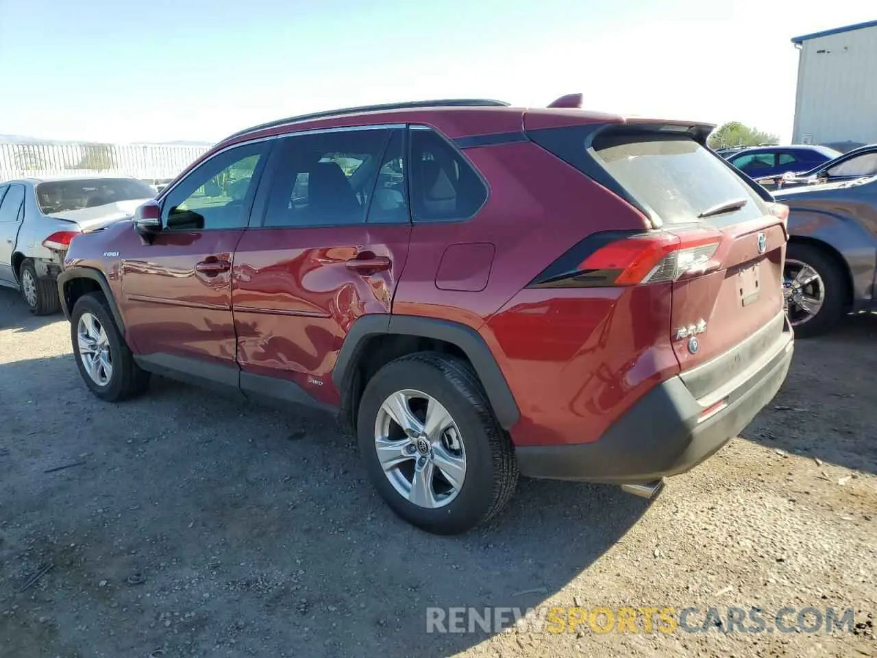 2 Photograph of a damaged car JTMM6RFV8MD014945 TOYOTA RAV4 2021