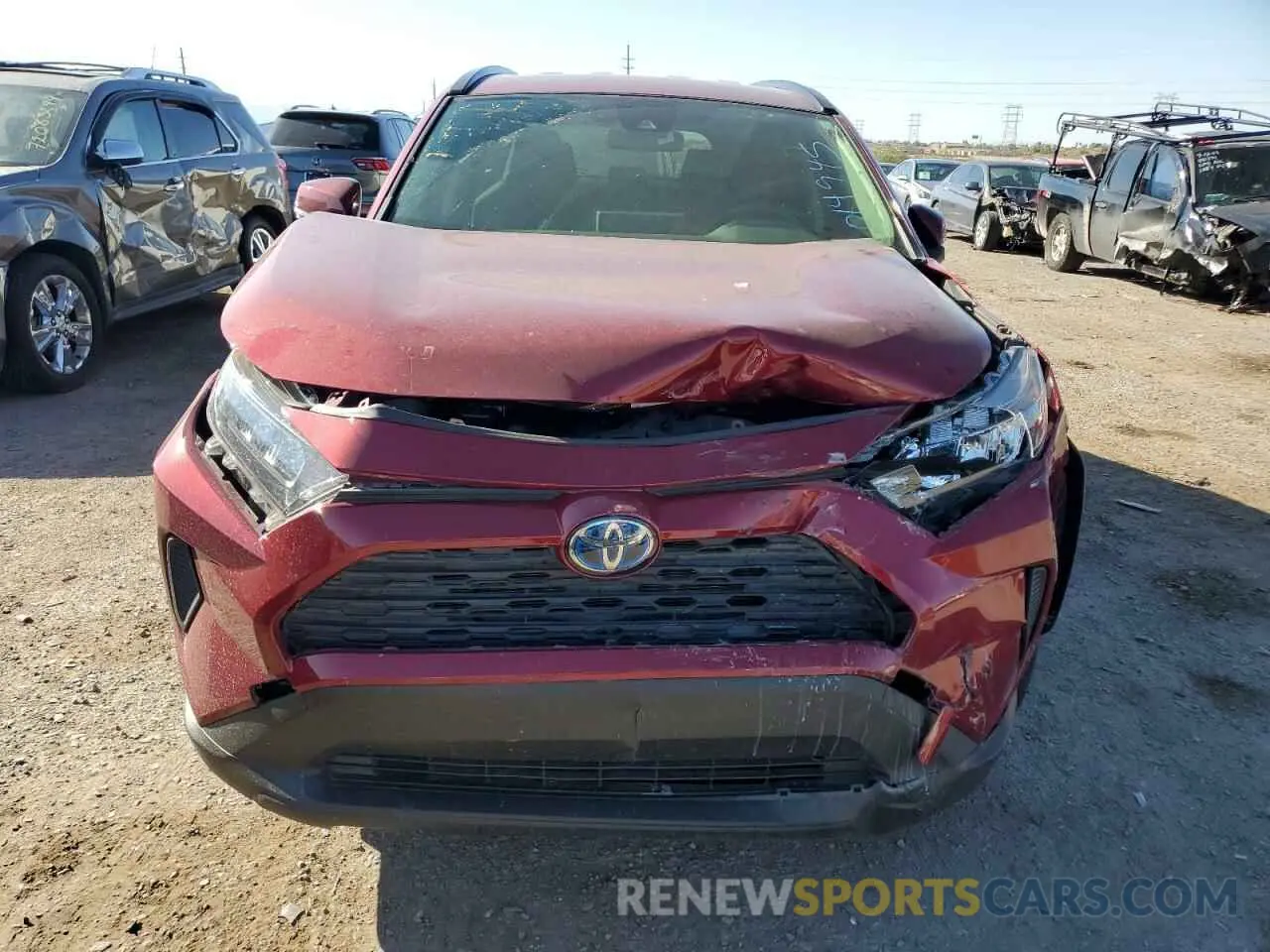 5 Photograph of a damaged car JTMM6RFV8MD014945 TOYOTA RAV4 2021