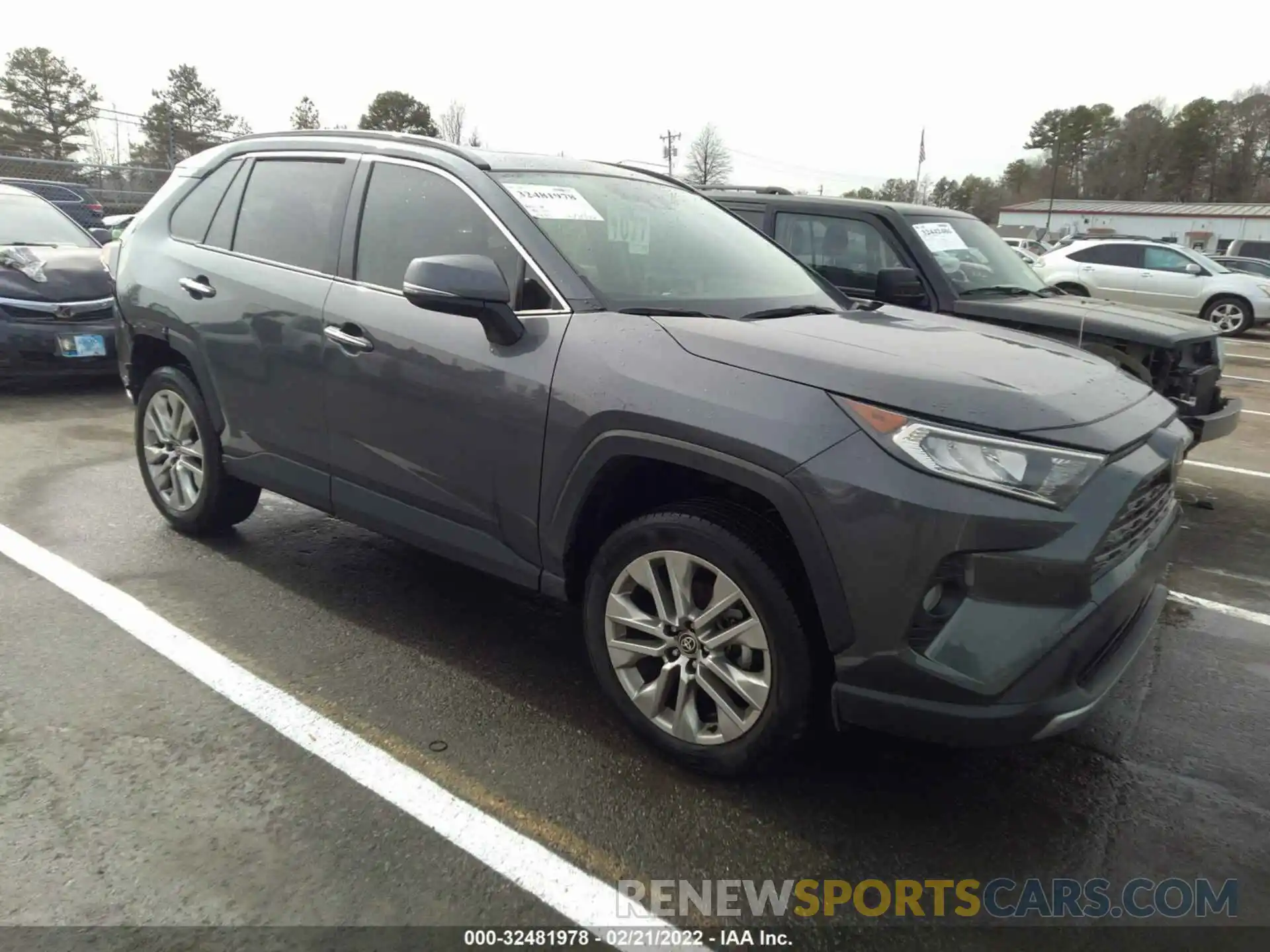 1 Photograph of a damaged car JTMN1RFV0MD531661 TOYOTA RAV4 2021