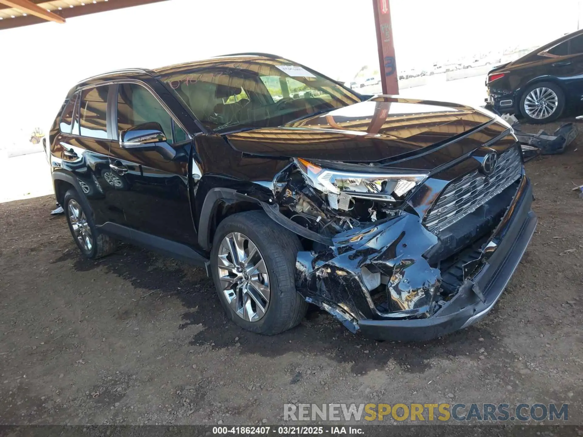 1 Photograph of a damaged car JTMN1RFV1MD078392 TOYOTA RAV4 2021