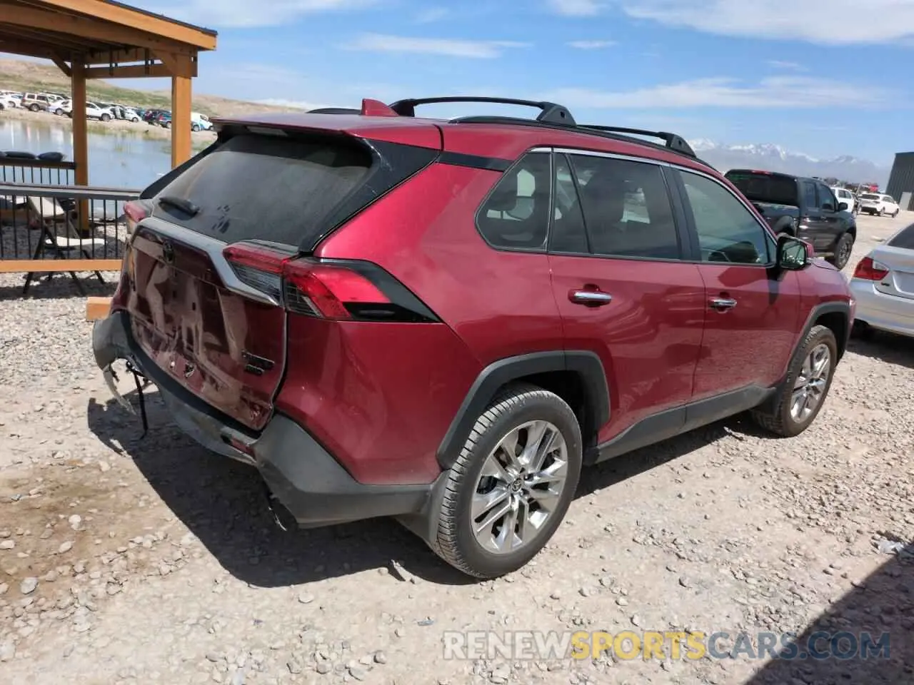 3 Photograph of a damaged car JTMN1RFV4MD072733 TOYOTA RAV4 2021