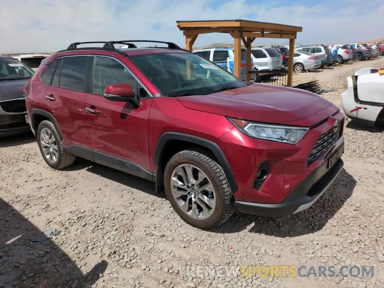 4 Photograph of a damaged car JTMN1RFV4MD072733 TOYOTA RAV4 2021