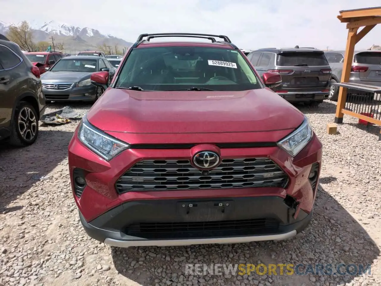 5 Photograph of a damaged car JTMN1RFV4MD072733 TOYOTA RAV4 2021