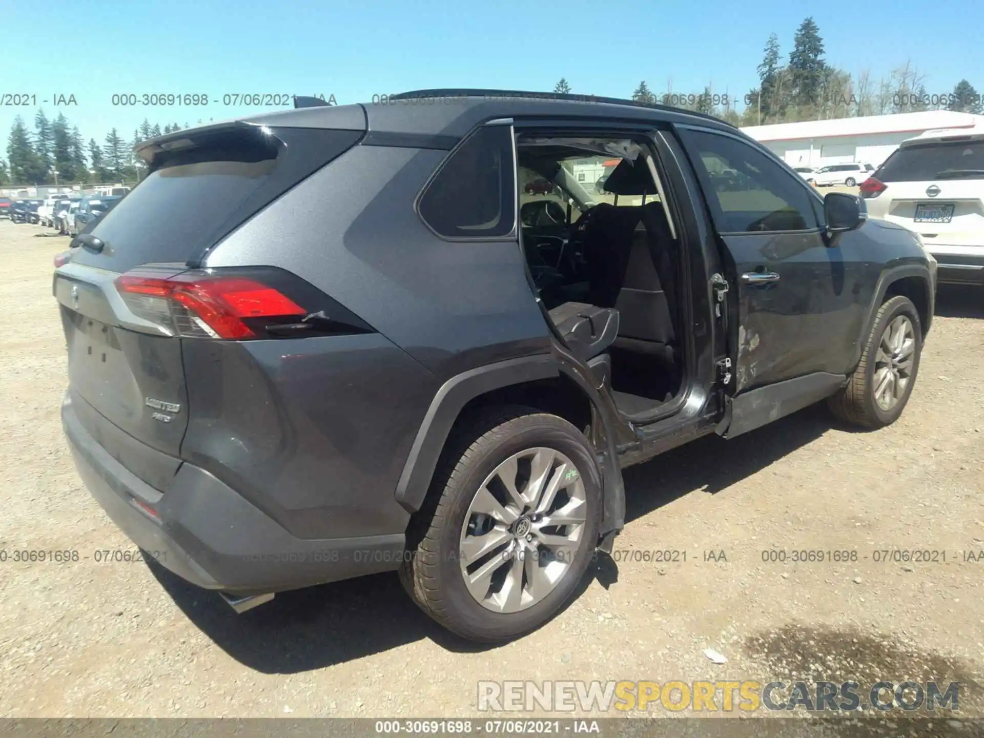 4 Photograph of a damaged car JTMN1RFV7MD080938 TOYOTA RAV4 2021