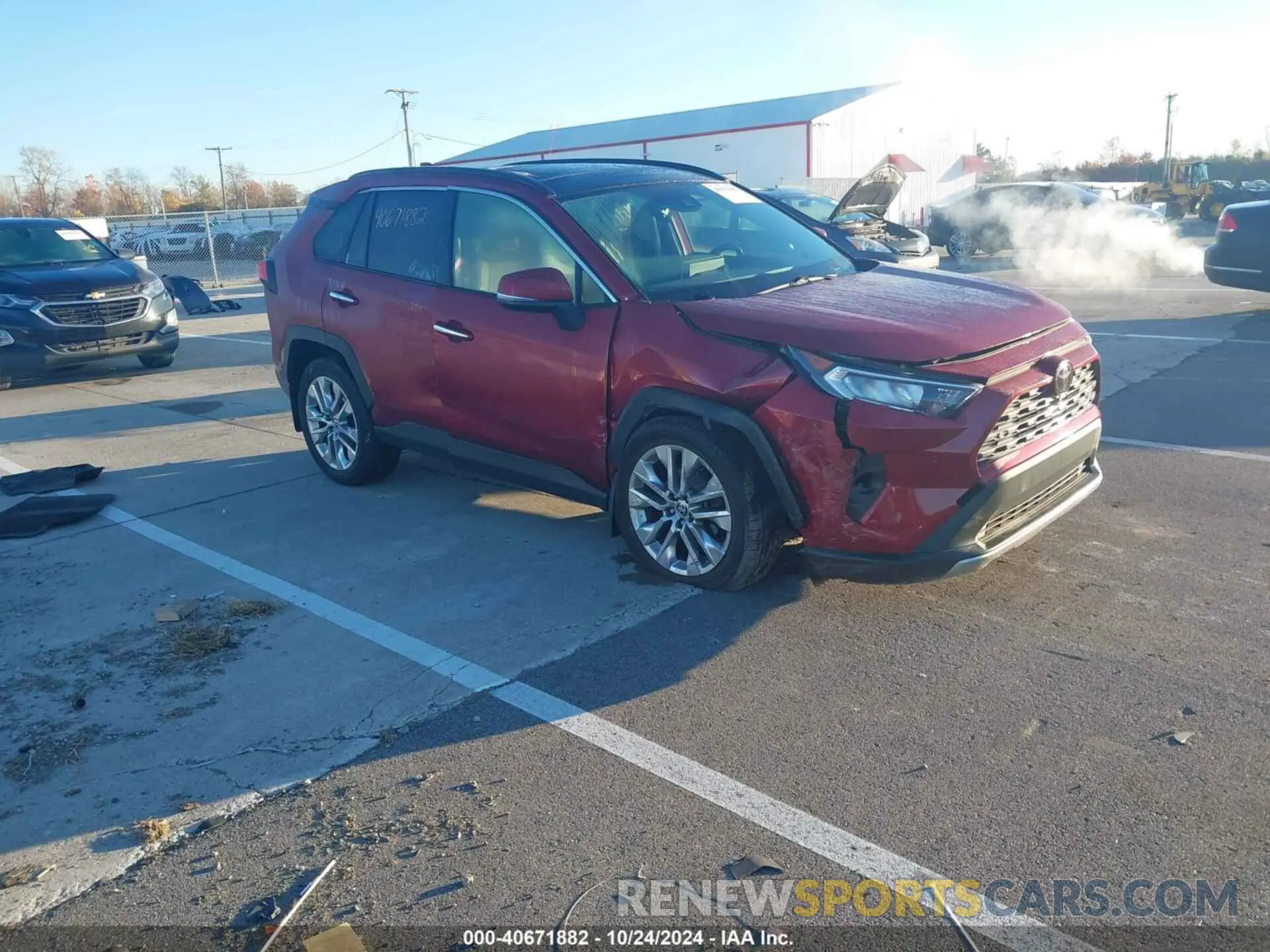 1 Photograph of a damaged car JTMN1RFV9MD069407 TOYOTA RAV4 2021