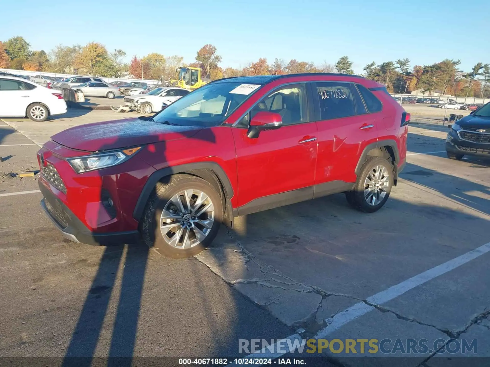 2 Photograph of a damaged car JTMN1RFV9MD069407 TOYOTA RAV4 2021
