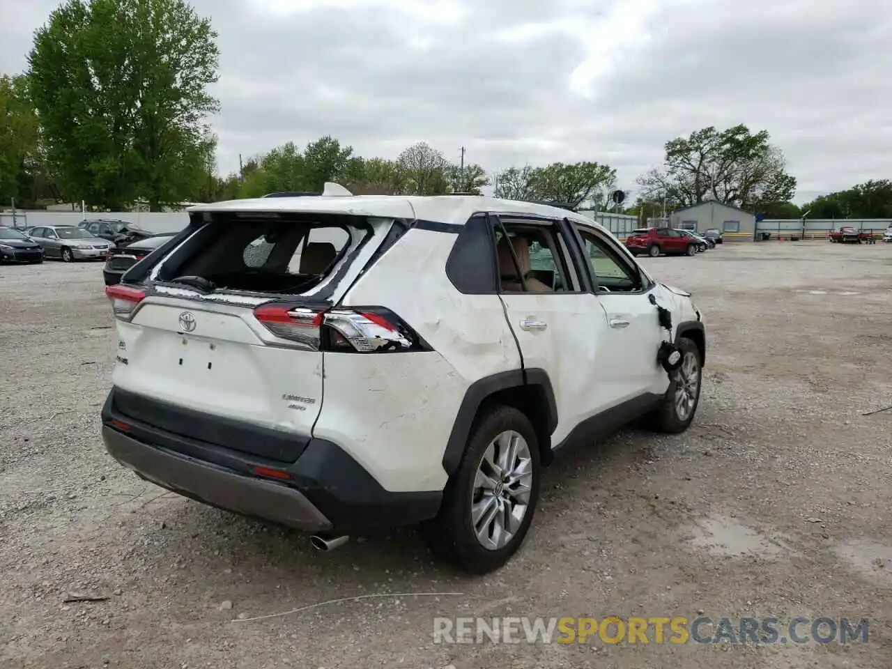 4 Photograph of a damaged car JTMN1RFVXMD078715 TOYOTA RAV4 2021