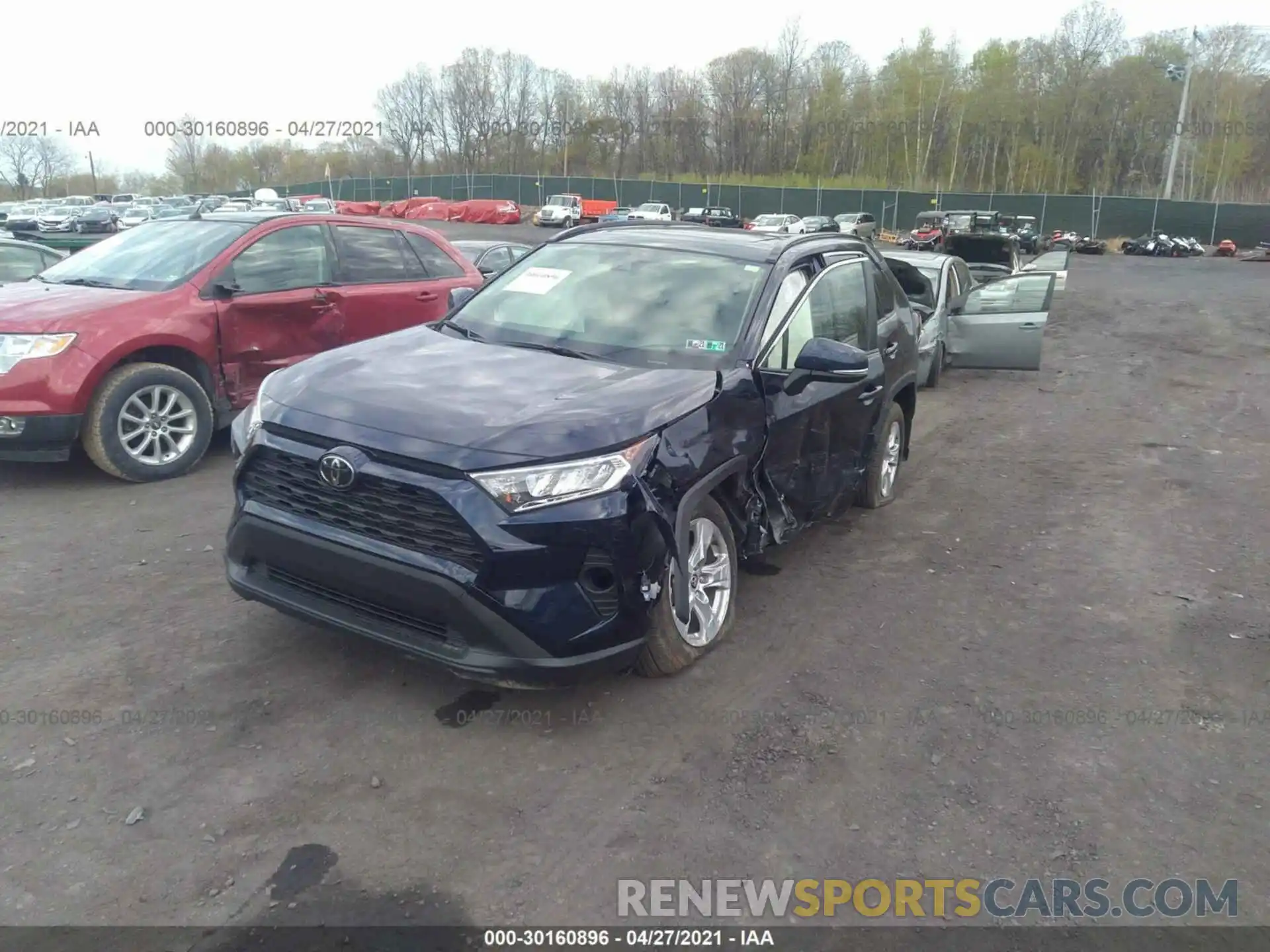 6 Photograph of a damaged car JTMP1RFV1MD069636 TOYOTA RAV4 2021