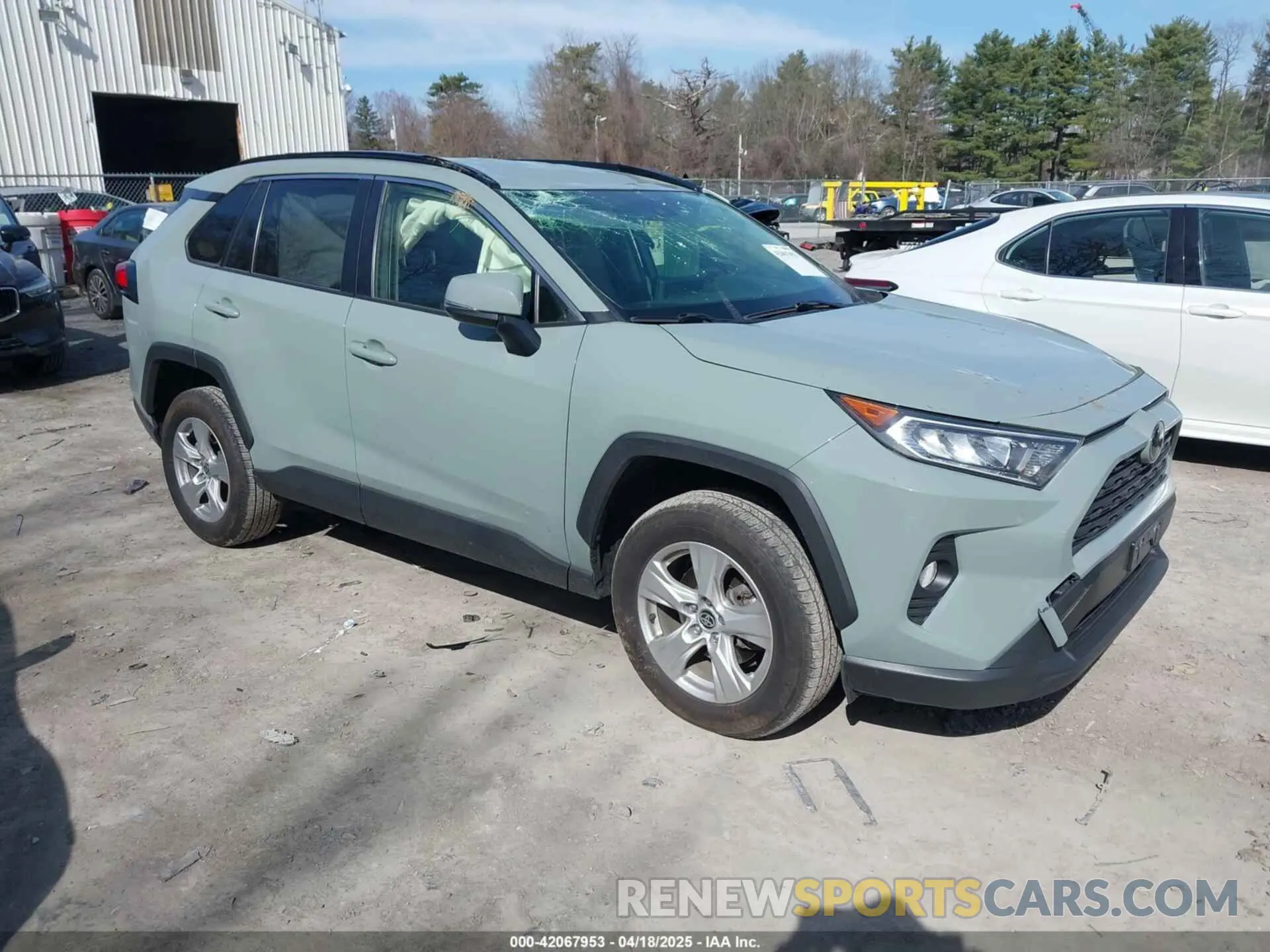 1 Photograph of a damaged car JTMP1RFV1MD076165 TOYOTA RAV4 2021