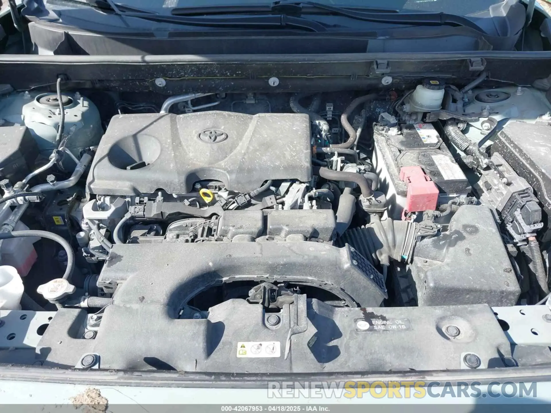 10 Photograph of a damaged car JTMP1RFV1MD076165 TOYOTA RAV4 2021