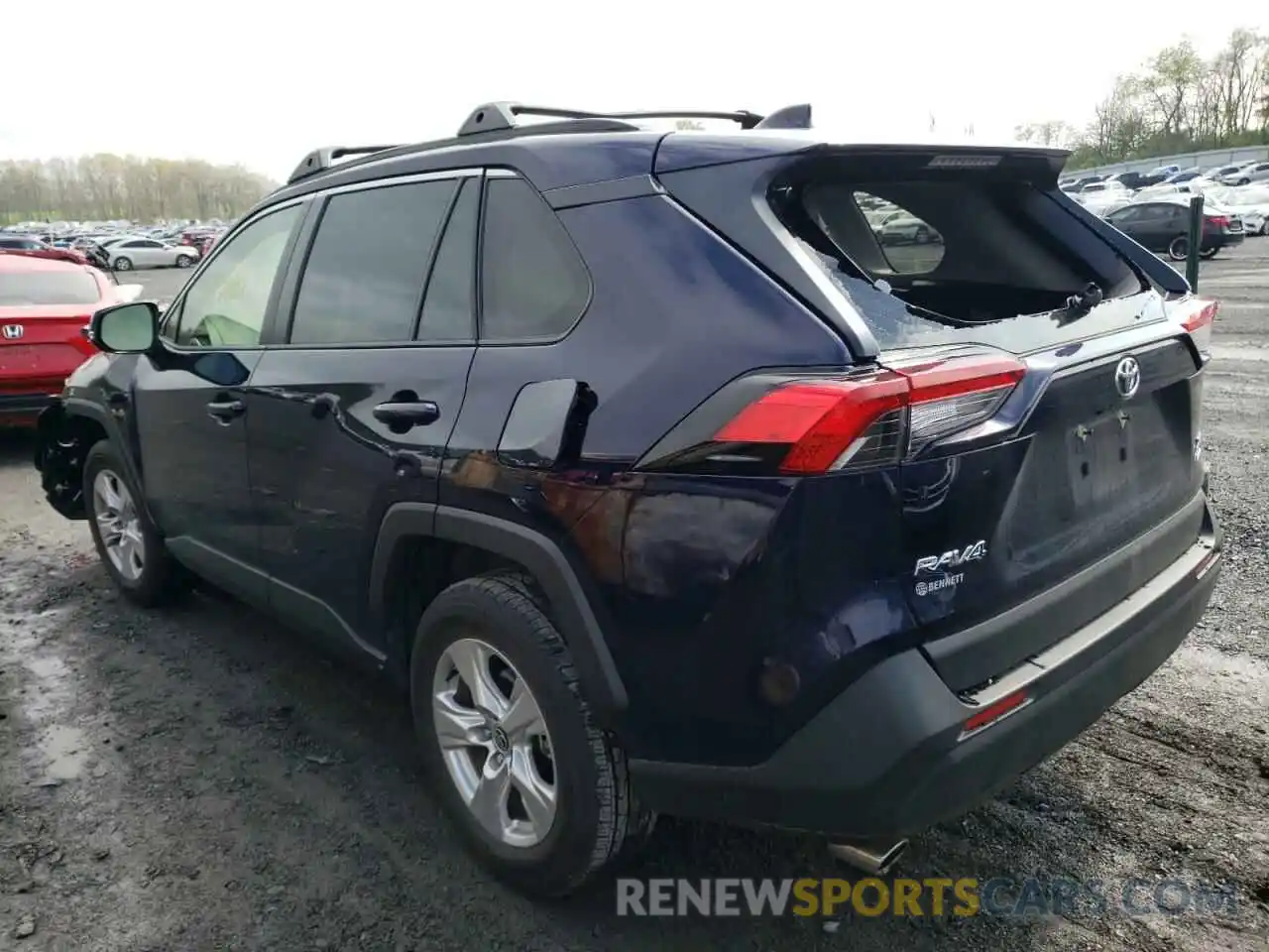 3 Photograph of a damaged car JTMP1RFV5MD076993 TOYOTA RAV4 2021