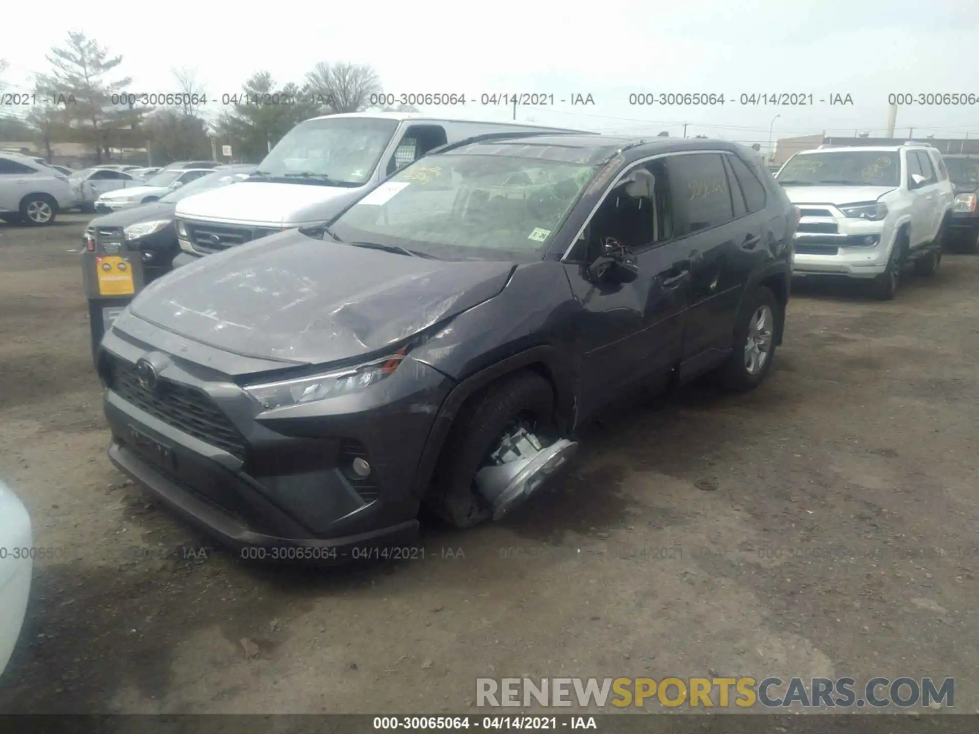 6 Photograph of a damaged car JTMP1RFV5MD077027 TOYOTA RAV4 2021