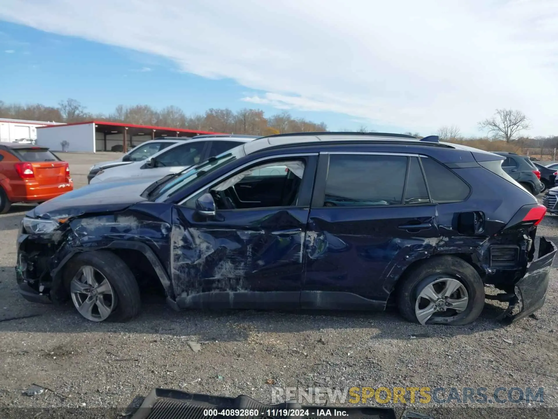 13 Photograph of a damaged car JTMP1RFV5MD077335 TOYOTA RAV4 2021