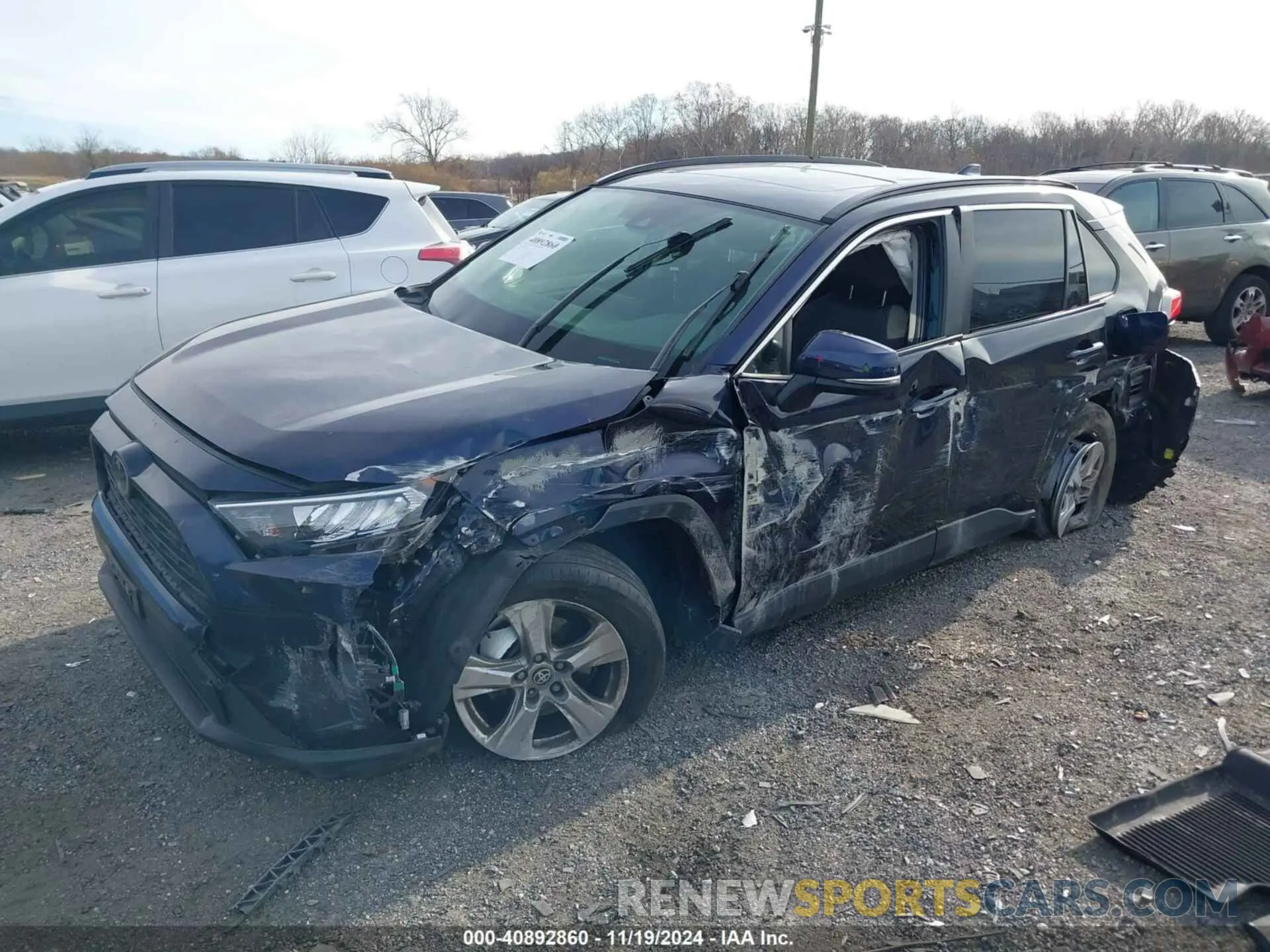 2 Photograph of a damaged car JTMP1RFV5MD077335 TOYOTA RAV4 2021