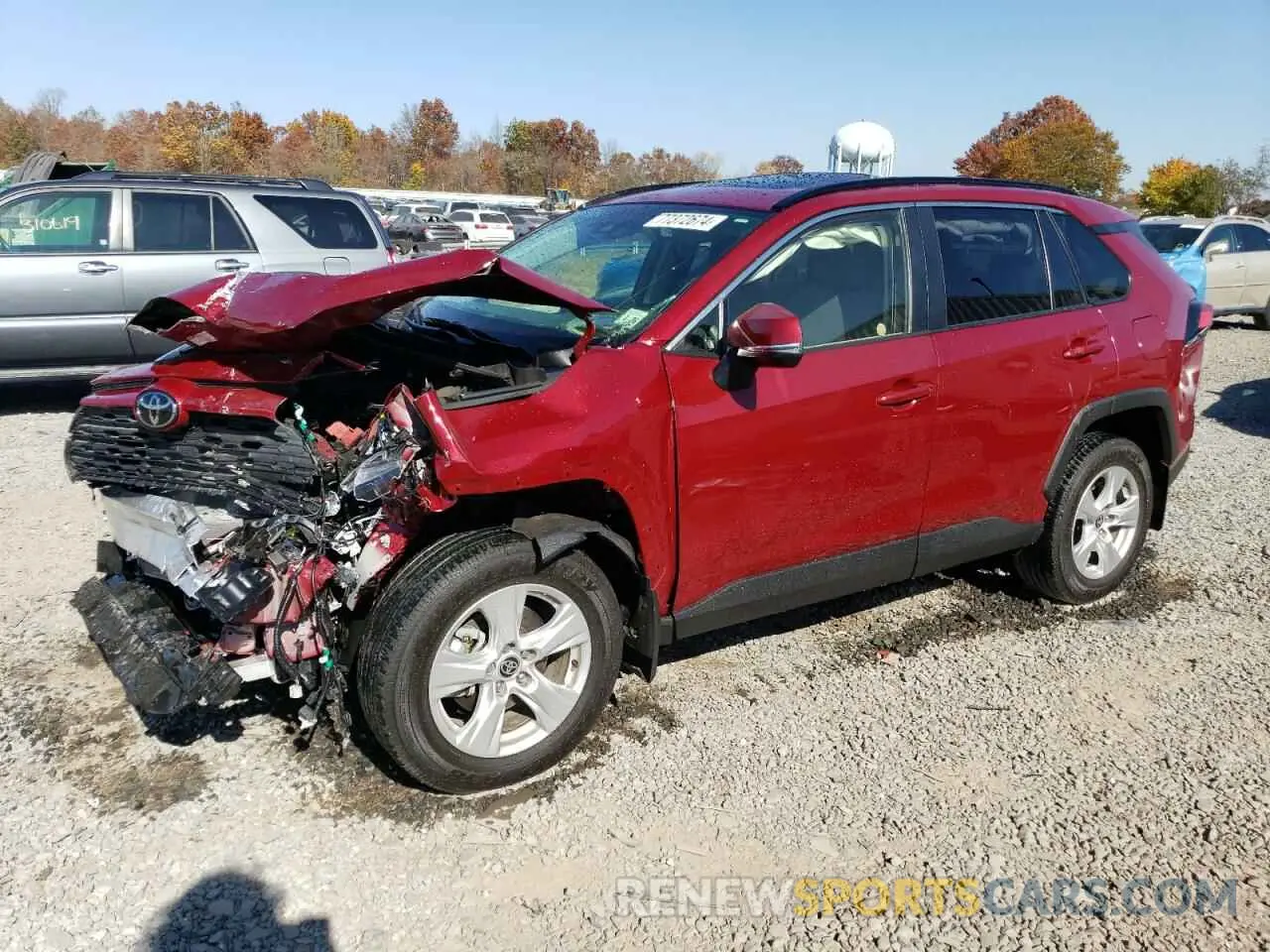 1 Photograph of a damaged car JTMP1RFV5MD077626 TOYOTA RAV4 2021