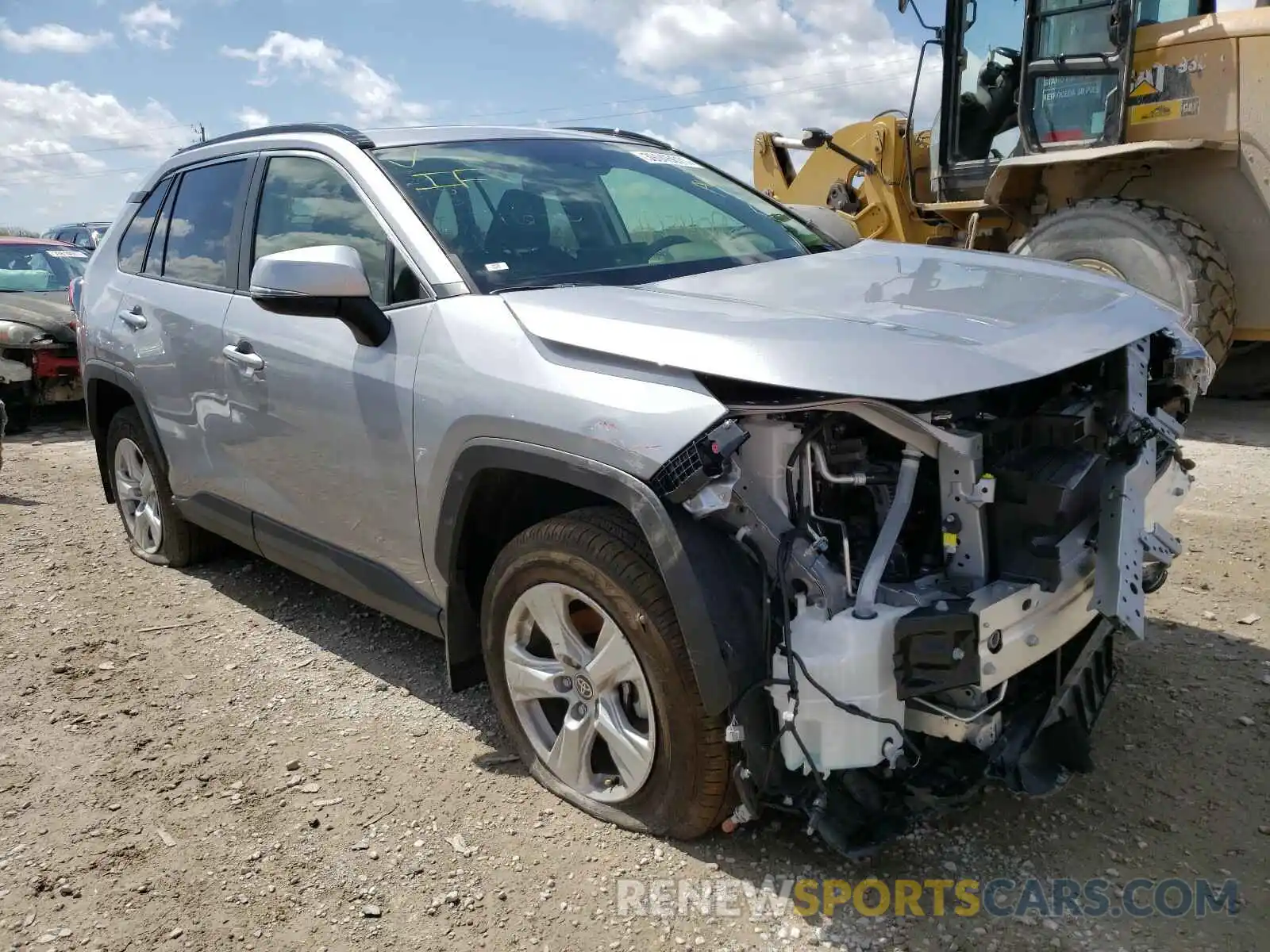 1 Photograph of a damaged car JTMP1RFV6MD074640 TOYOTA RAV4 2021