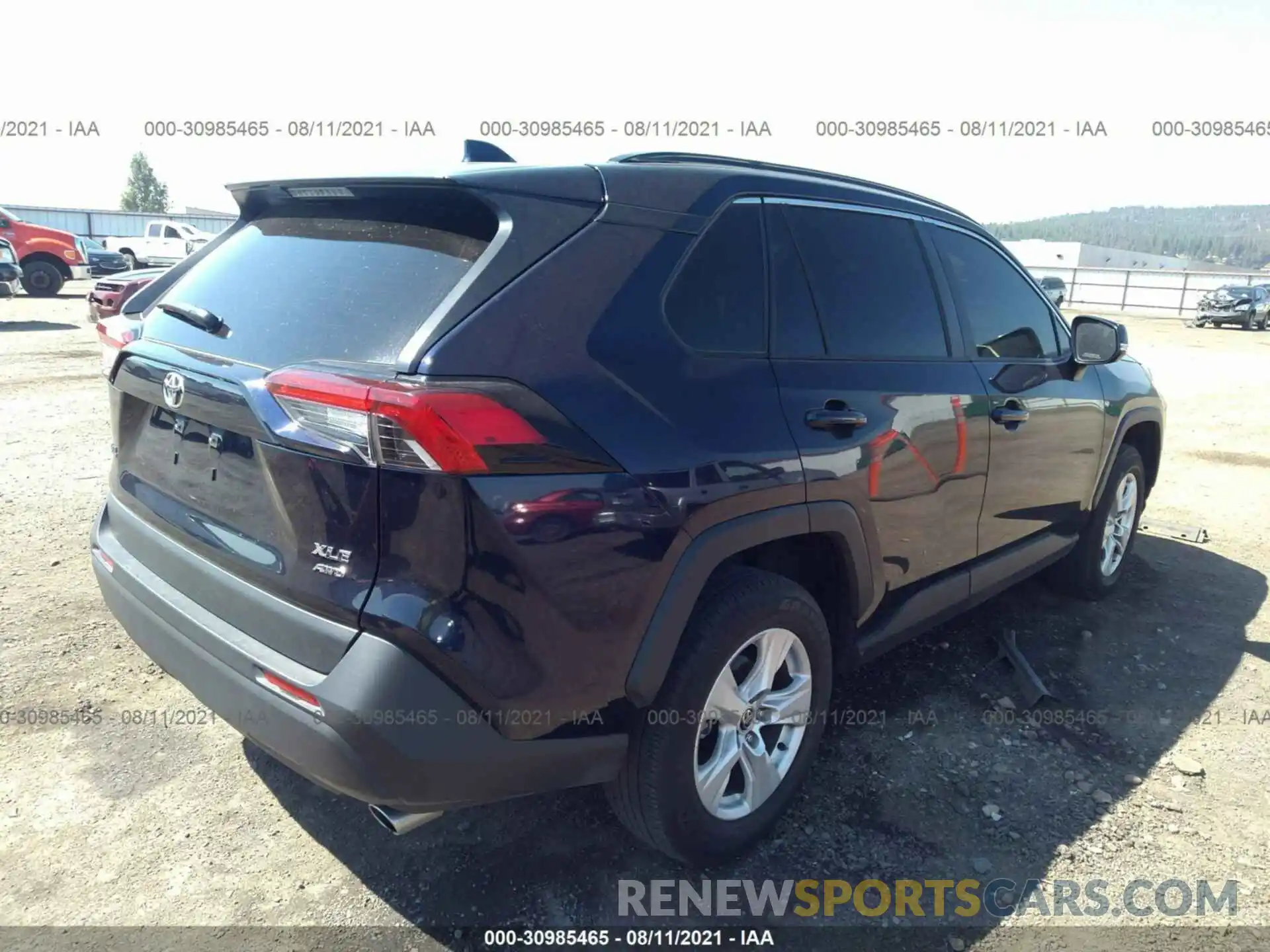 4 Photograph of a damaged car JTMP1RFV7MD074954 TOYOTA RAV4 2021