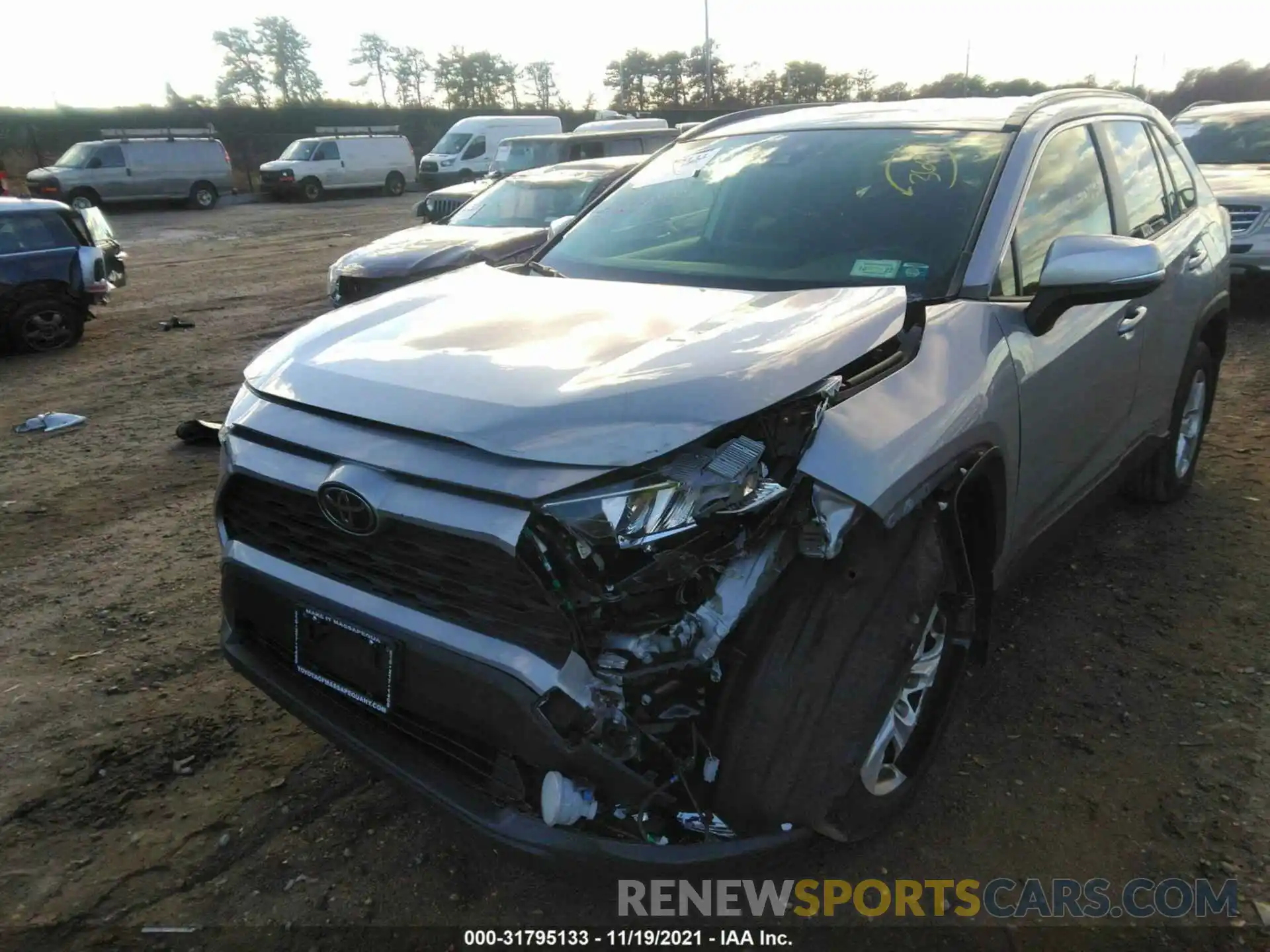 6 Photograph of a damaged car JTMP1RFV8MD071481 TOYOTA RAV4 2021