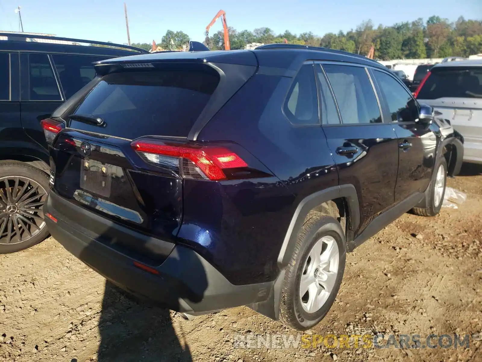 4 Photograph of a damaged car JTMP1RFVXMD073099 TOYOTA RAV4 2021