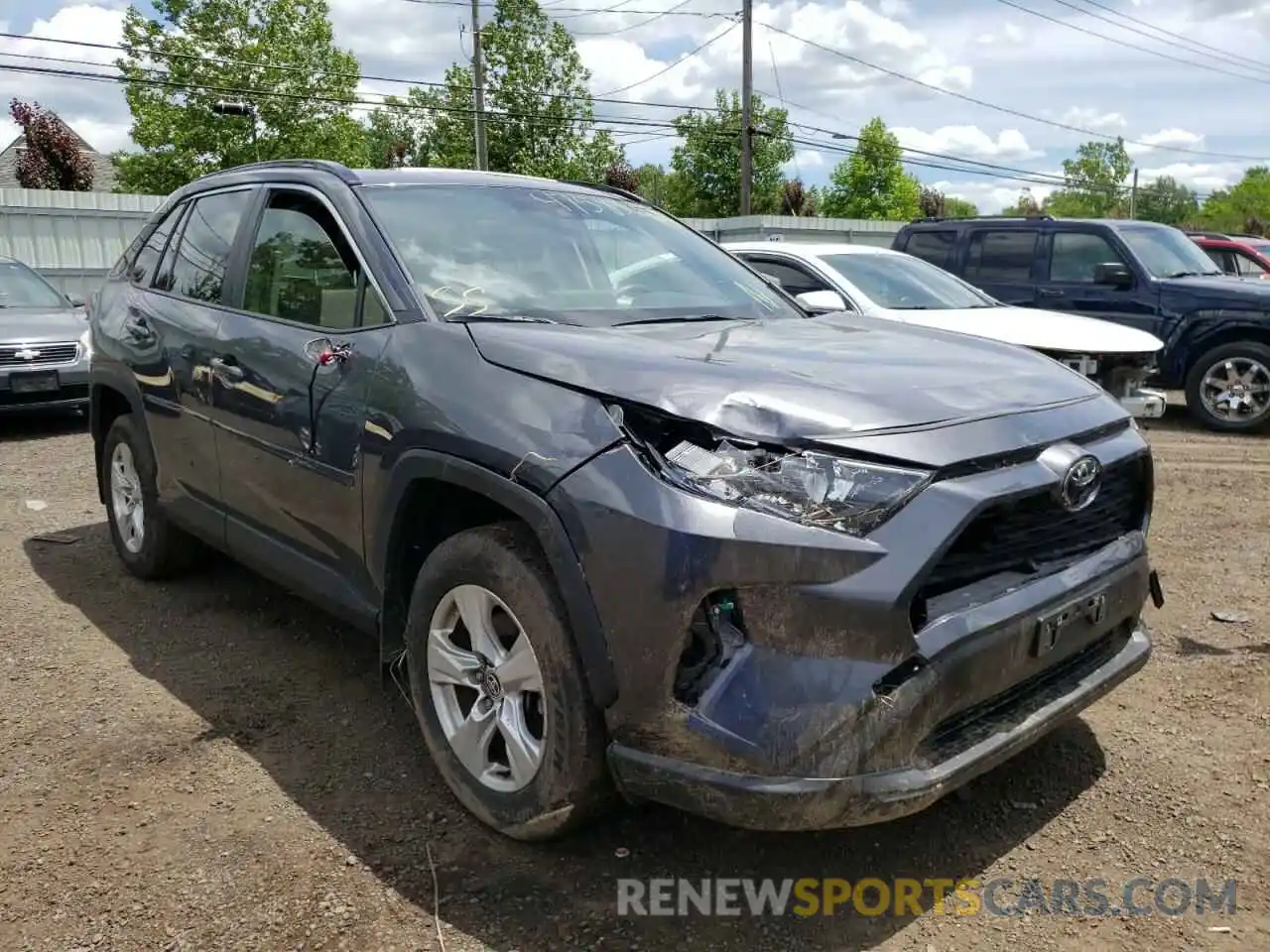 1 Photograph of a damaged car JTMP1RFVXMD531692 TOYOTA RAV4 2021