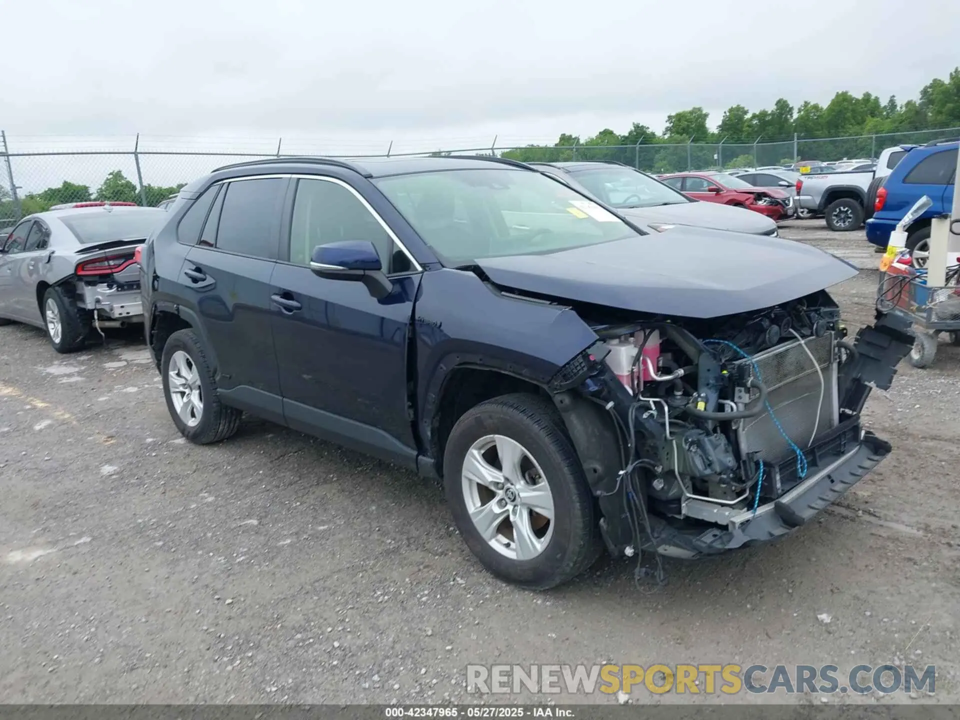 1 Photograph of a damaged car JTMR6RFV0MD507072 TOYOTA RAV4 2021