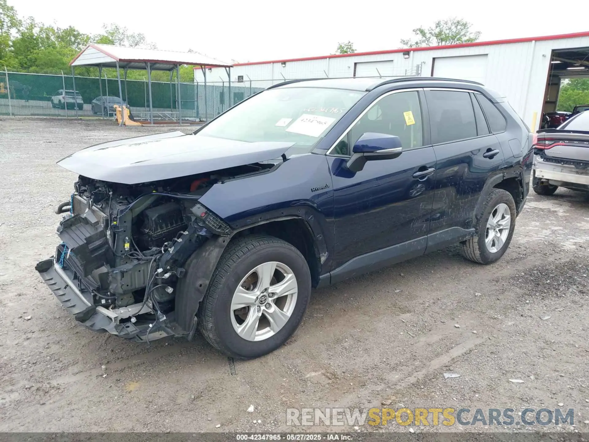 2 Photograph of a damaged car JTMR6RFV0MD507072 TOYOTA RAV4 2021