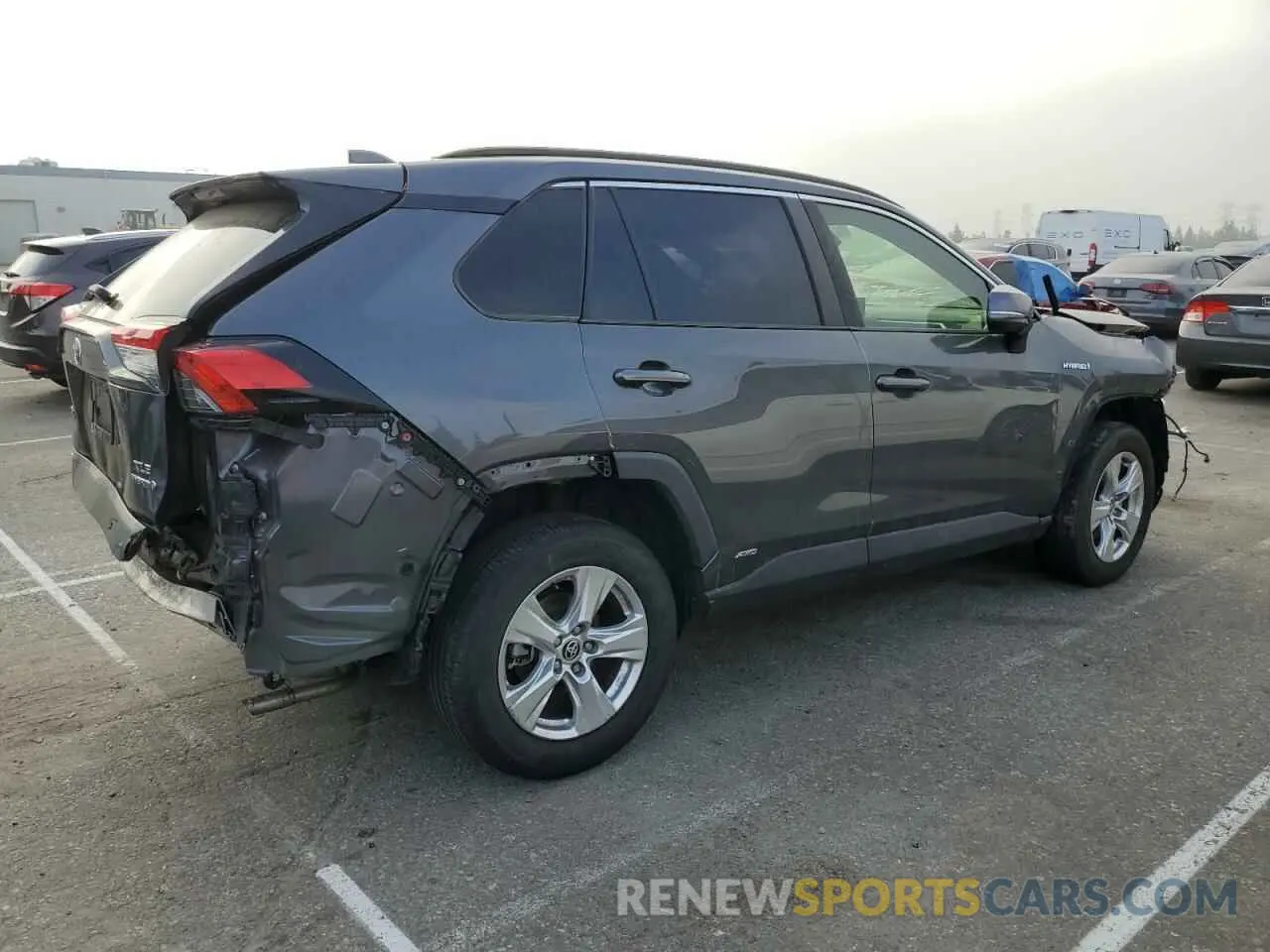 3 Photograph of a damaged car JTMR6RFV2MD017362 TOYOTA RAV4 2021