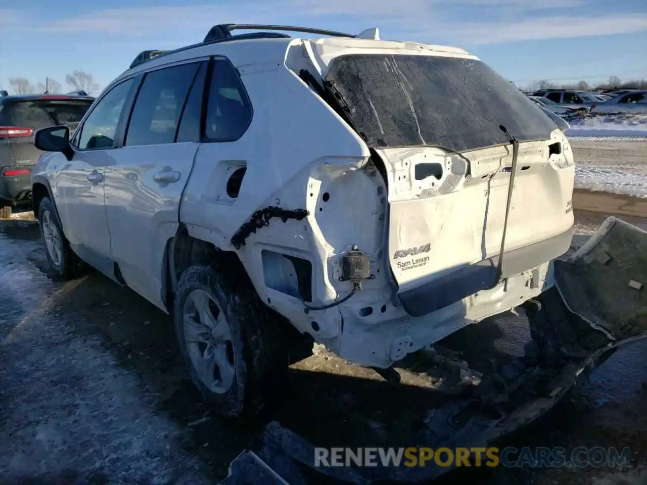 3 Photograph of a damaged car JTMR6RFV3MD011781 TOYOTA RAV4 2021