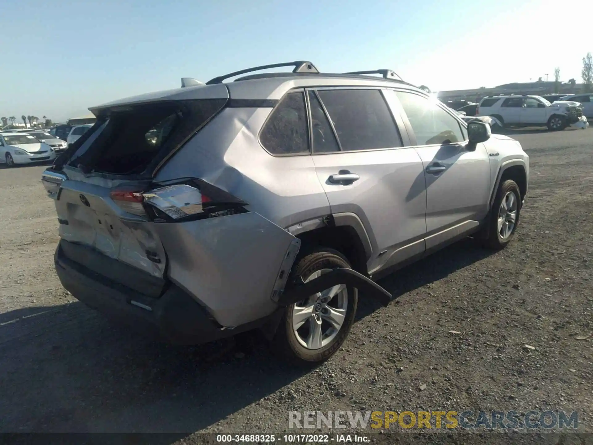 4 Photograph of a damaged car JTMR6RFV7MD012366 TOYOTA RAV4 2021