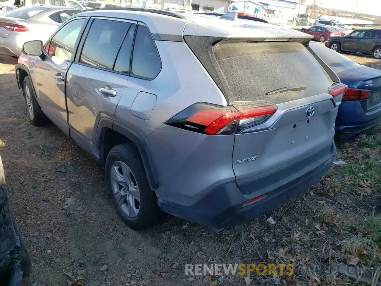 3 Photograph of a damaged car JTMR6RFV8MD510379 TOYOTA RAV4 2021