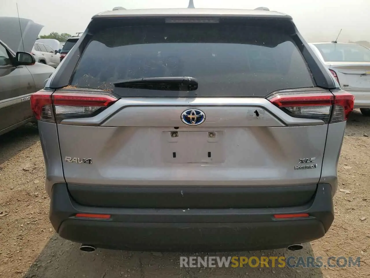 6 Photograph of a damaged car JTMRWRFV0MD120036 TOYOTA RAV4 2021