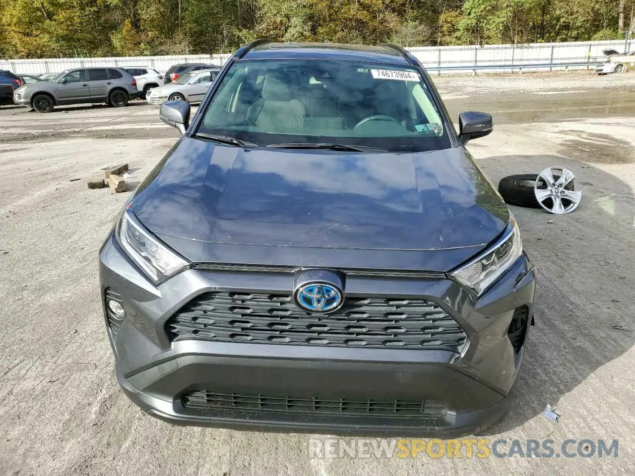 5 Photograph of a damaged car JTMRWRFV0MD125107 TOYOTA RAV4 2021