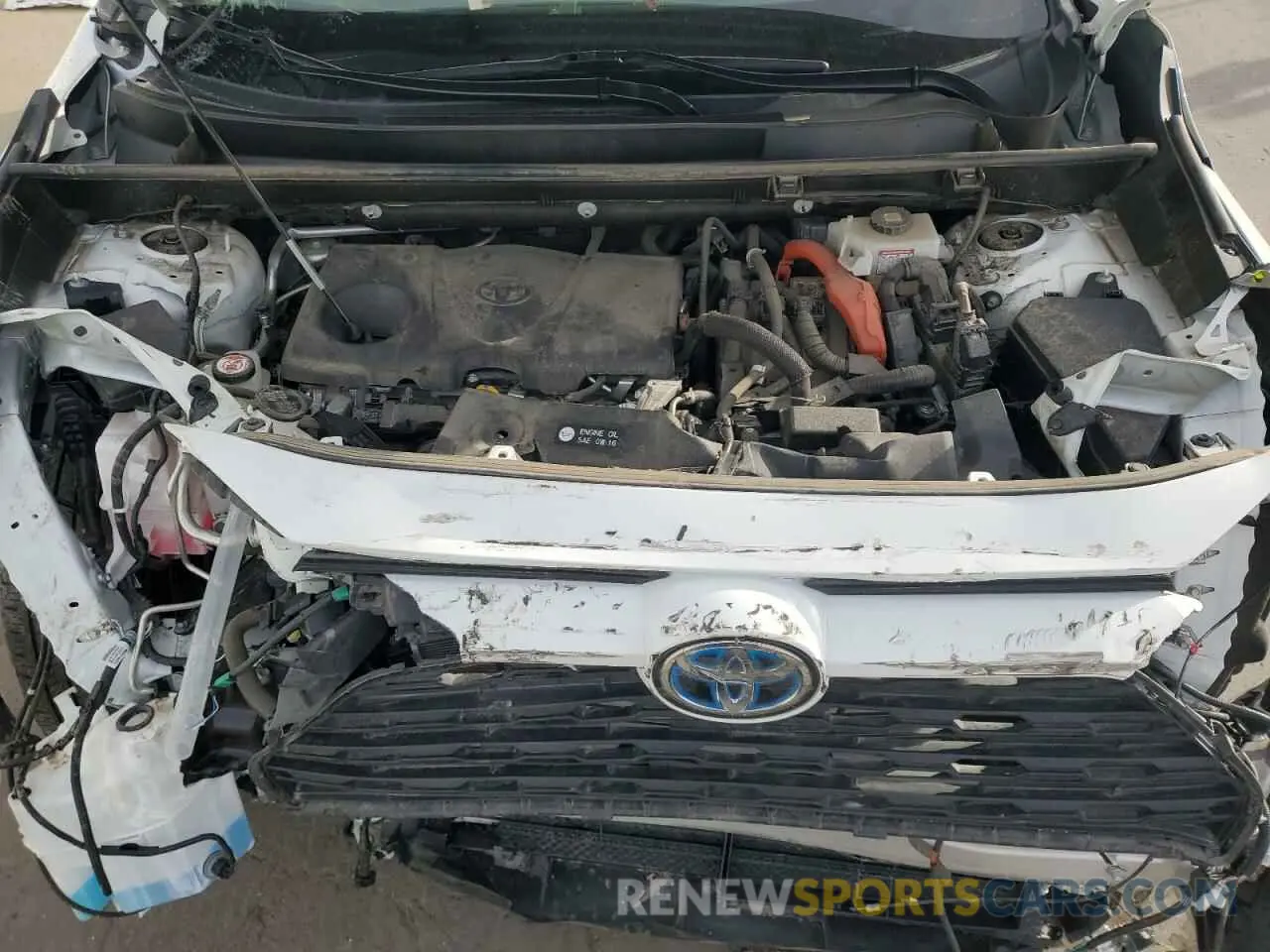 12 Photograph of a damaged car JTMRWRFV2MD125397 TOYOTA RAV4 2021