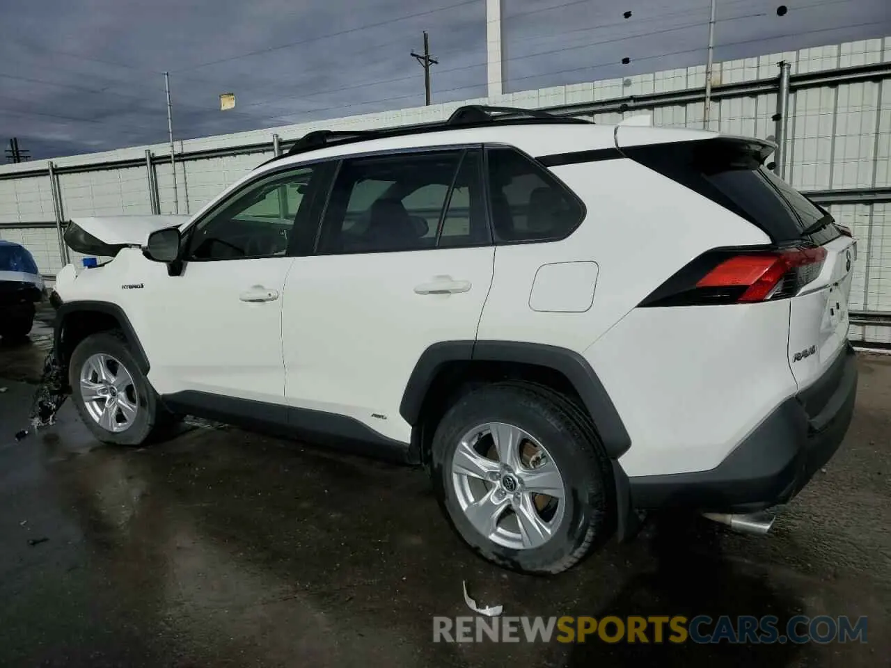 2 Photograph of a damaged car JTMRWRFV2MD125397 TOYOTA RAV4 2021
