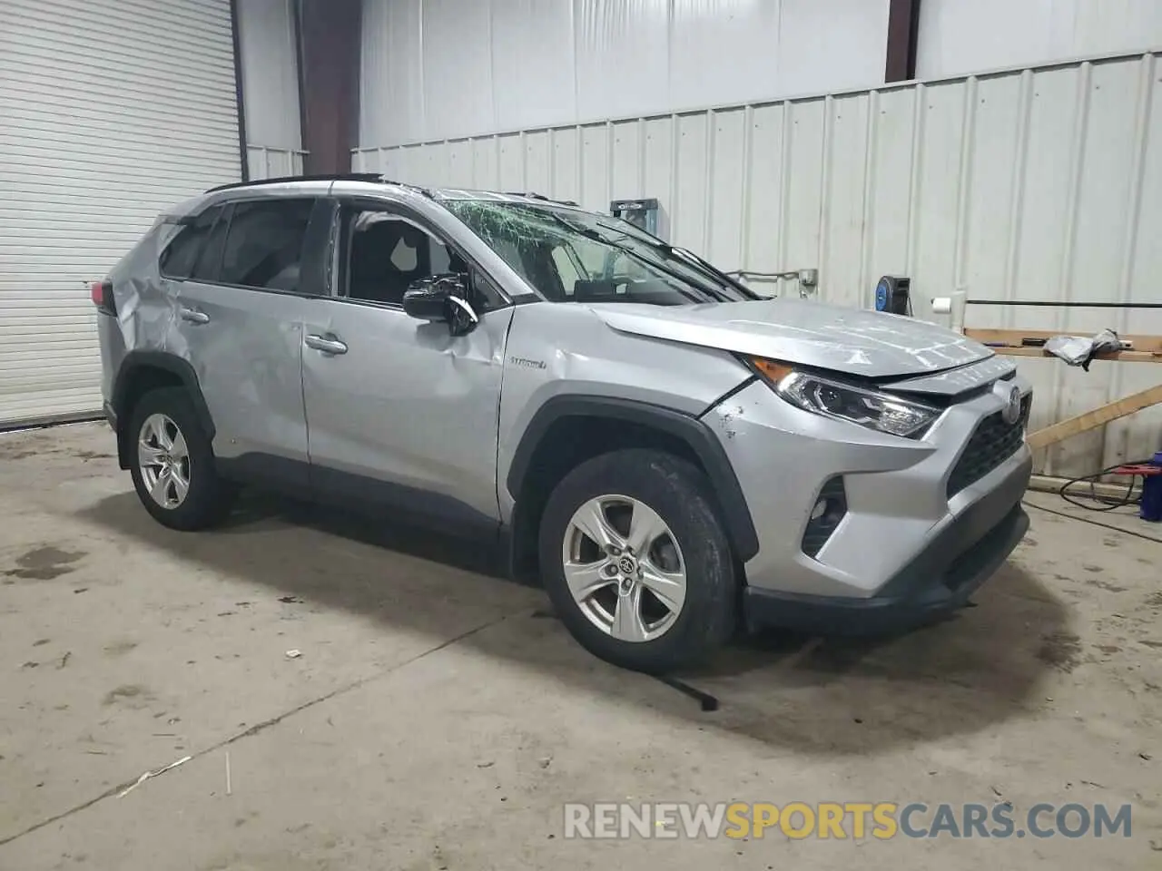 4 Photograph of a damaged car JTMRWRFV2MJ053392 TOYOTA RAV4 2021