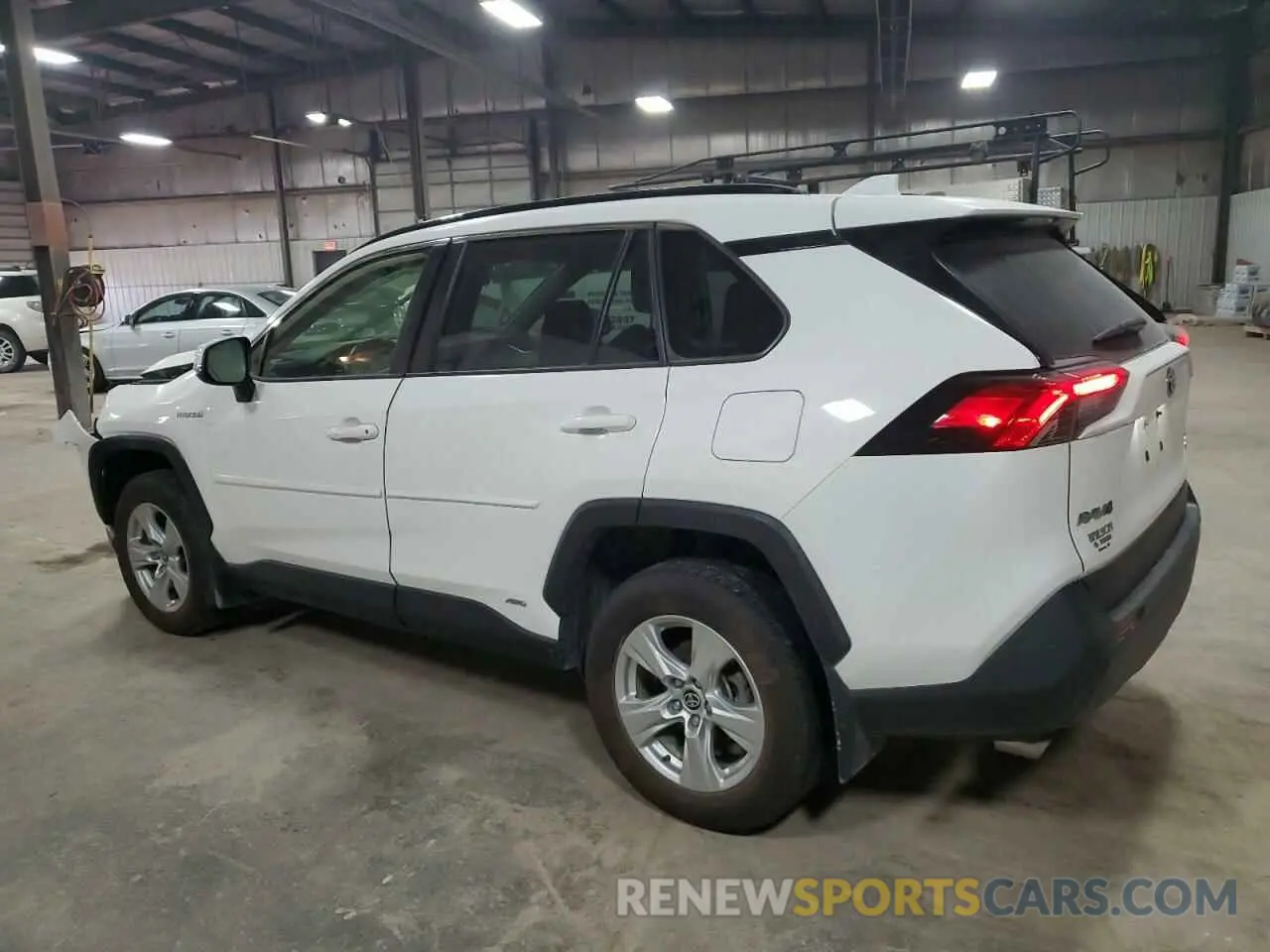 2 Photograph of a damaged car JTMRWRFV3MD127501 TOYOTA RAV4 2021