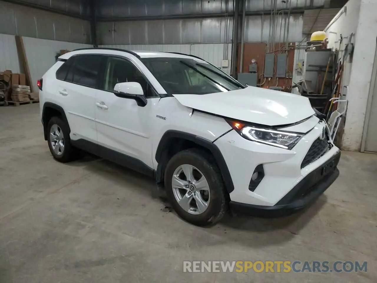 4 Photograph of a damaged car JTMRWRFV3MD127501 TOYOTA RAV4 2021