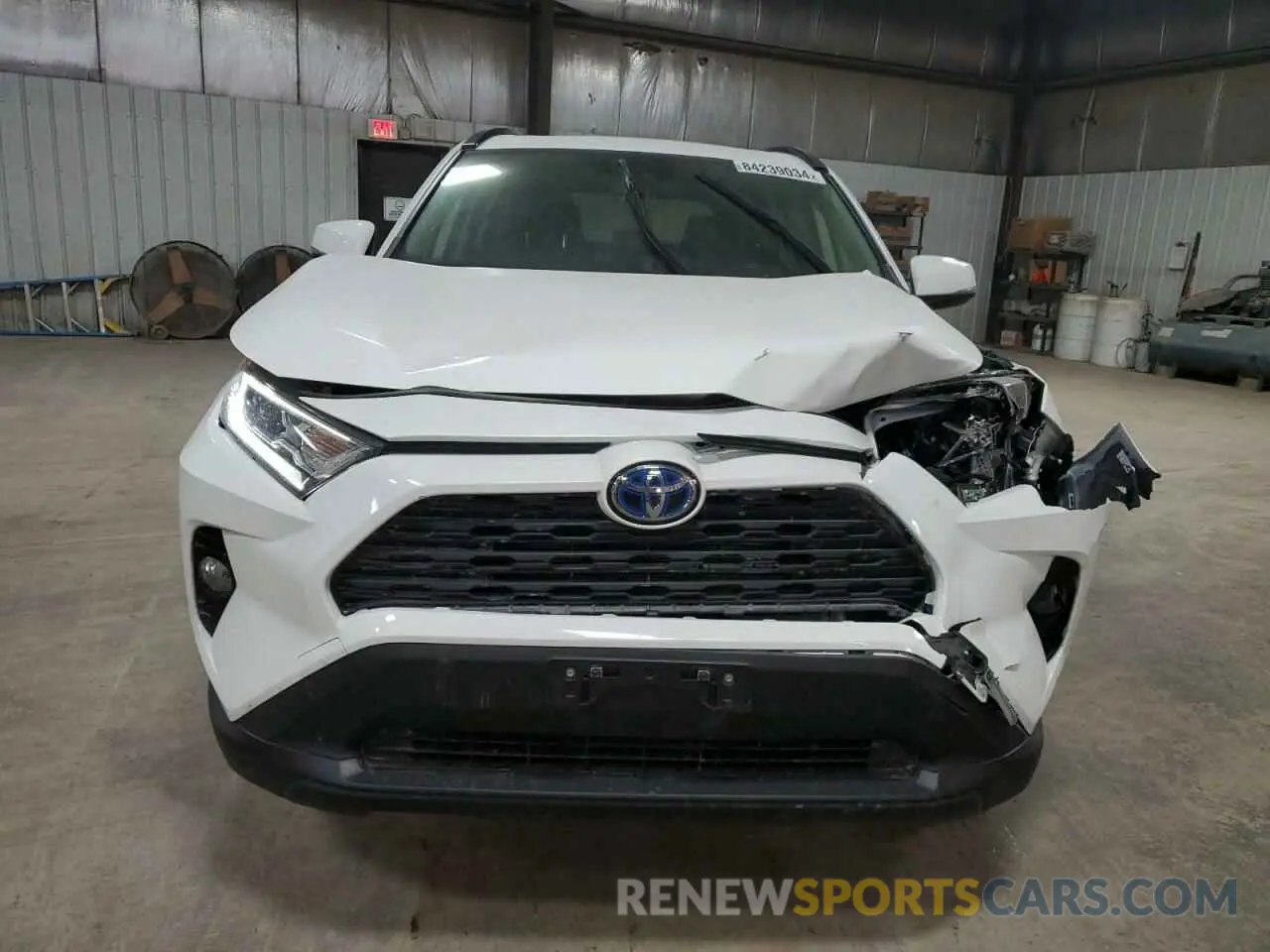 5 Photograph of a damaged car JTMRWRFV3MD127501 TOYOTA RAV4 2021