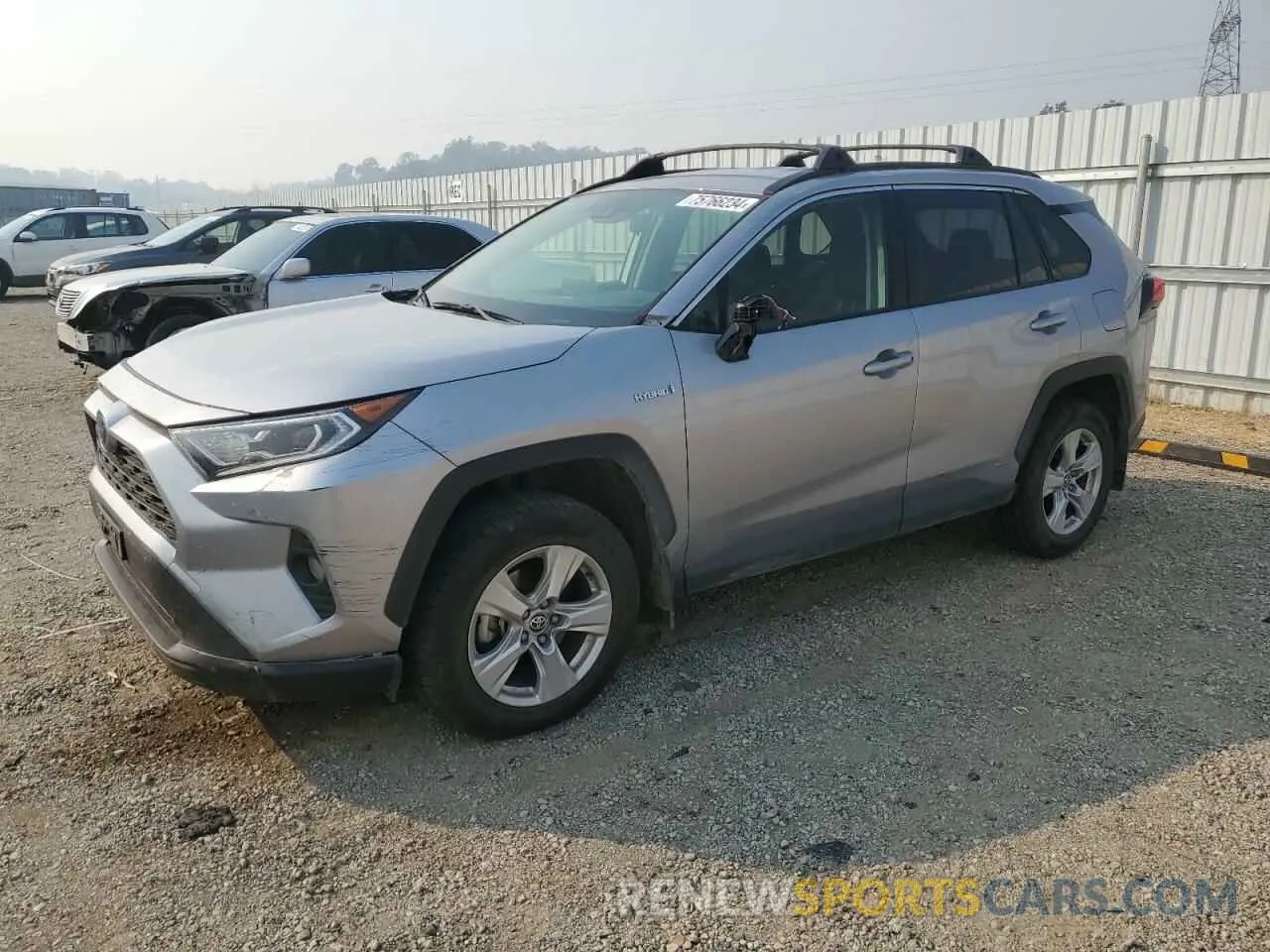 1 Photograph of a damaged car JTMRWRFV4MD117916 TOYOTA RAV4 2021